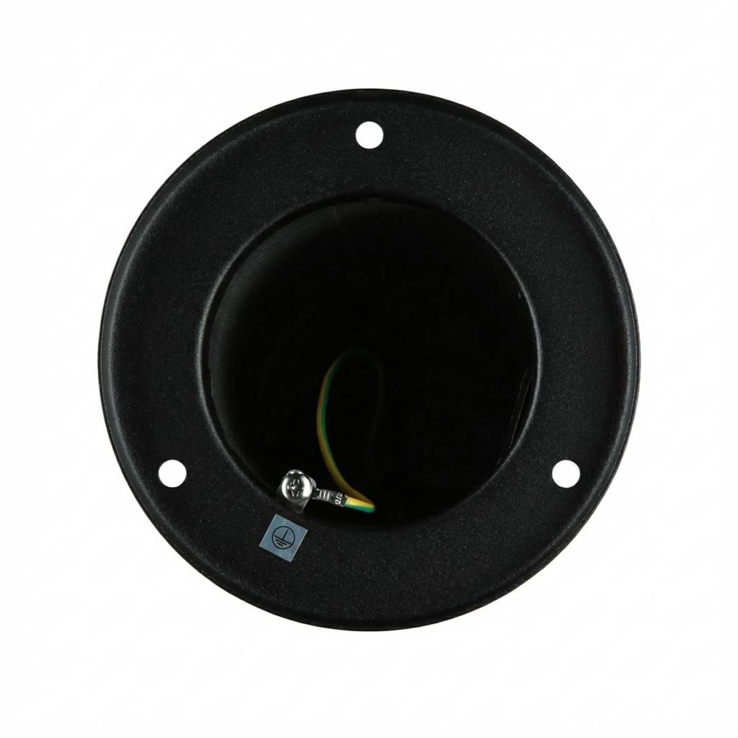 Lautsprecher-Montage, Deckenmontage, Lochflansch, Innenverkabelung, Runder Flansch