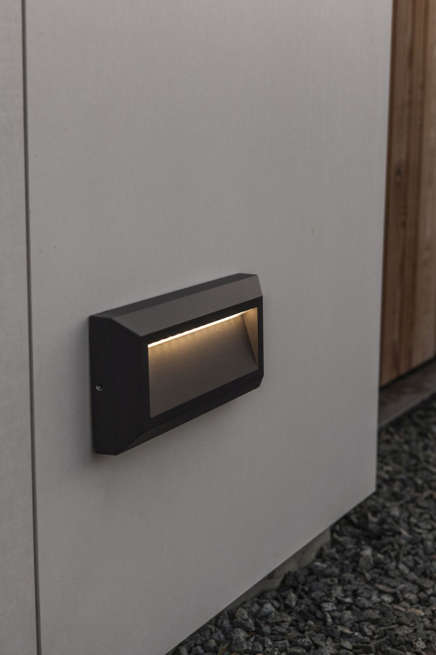 Applique murale LED Extérieur Aluminium Anthracite IP54 L:23 cm