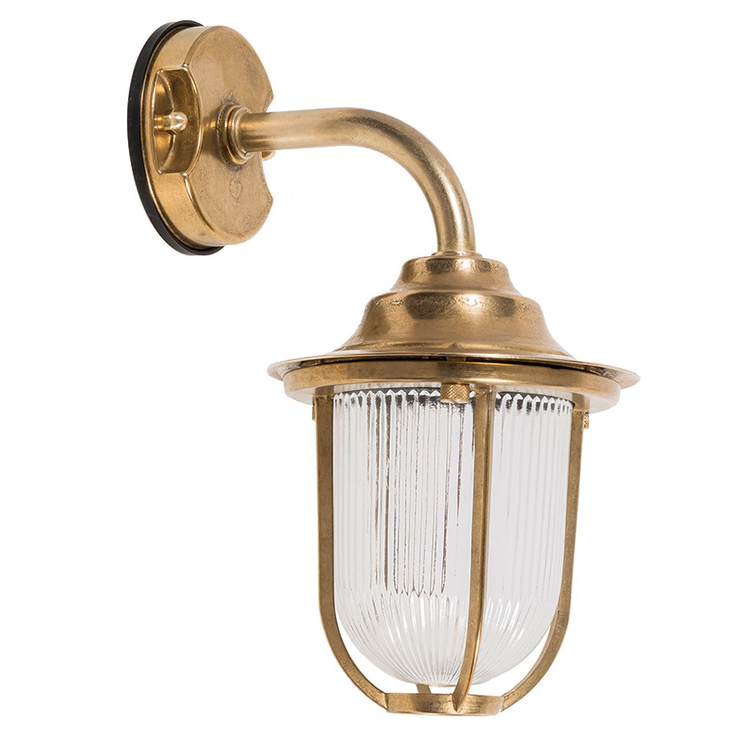 Lampe murale extérieure laiton Maritim IP64 maison balcon