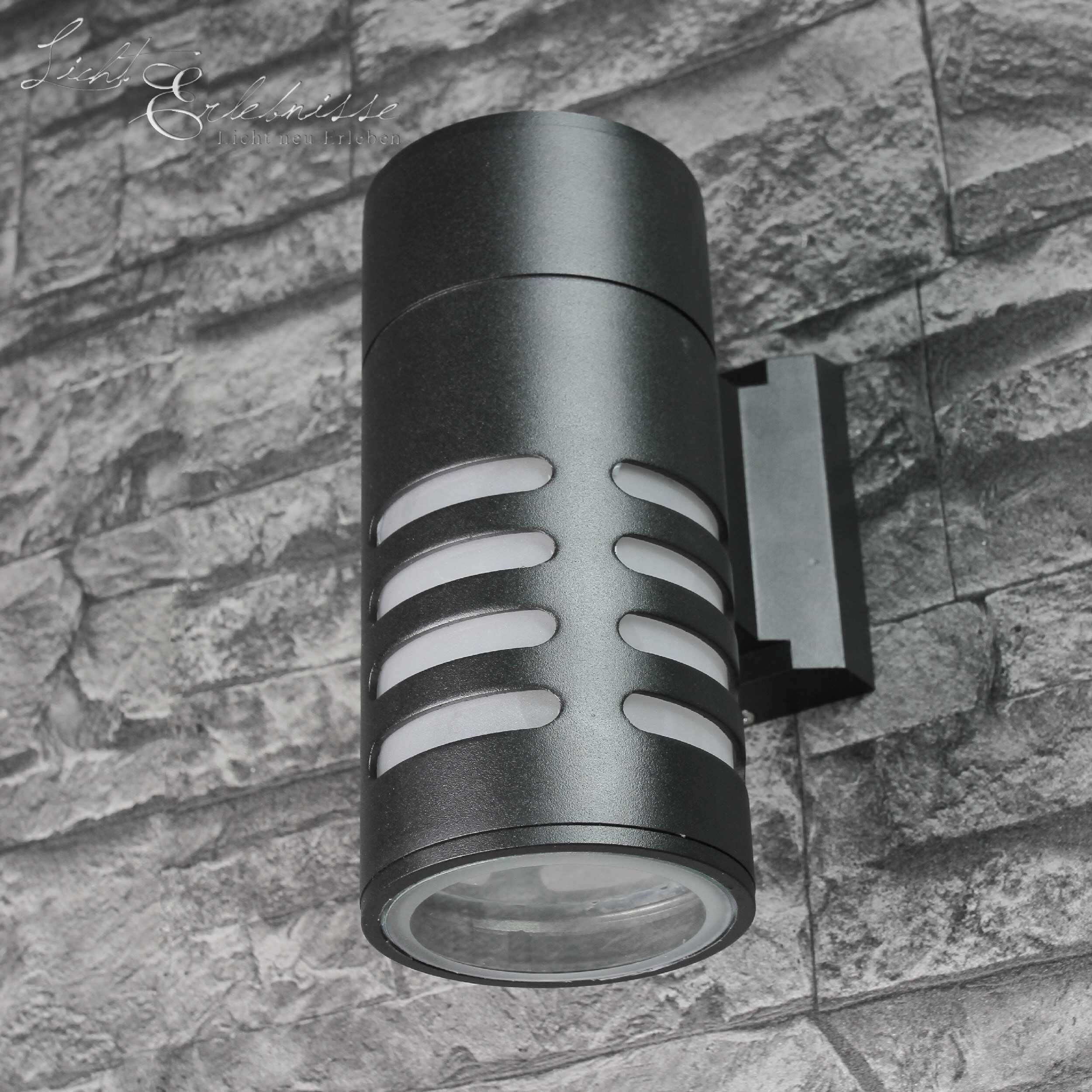 Applique murale d'extérieur LED moderne grise anthracite MEKONG