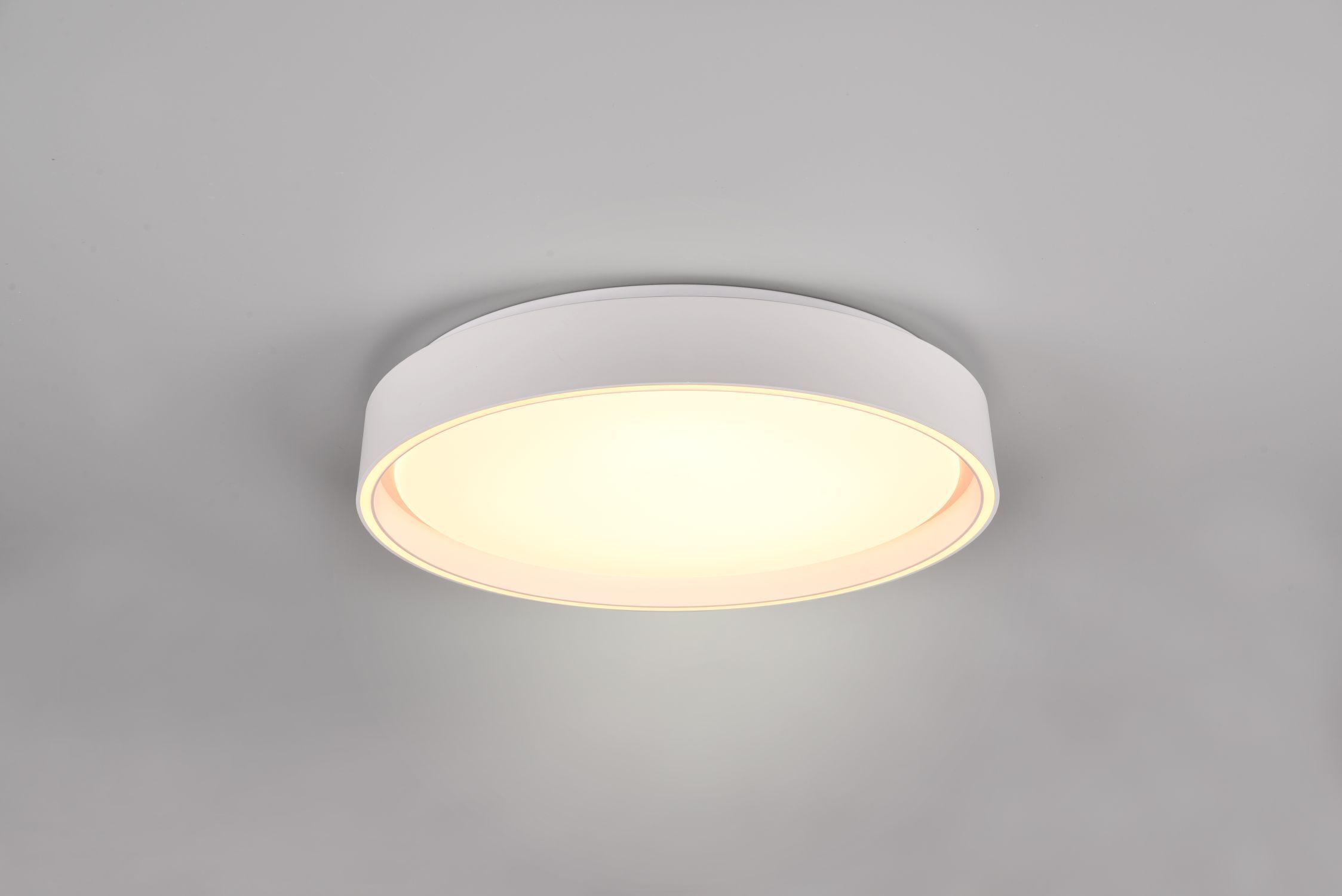 Lampe de plafonnier LED ronde Ø40 cm Blanc 24 W 2500 lm faible éblouissement