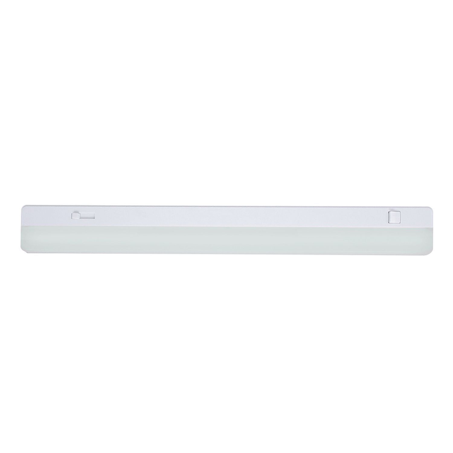 Luminaire d'agencement LED blanc L:58 cm avec interrupteur dimmable