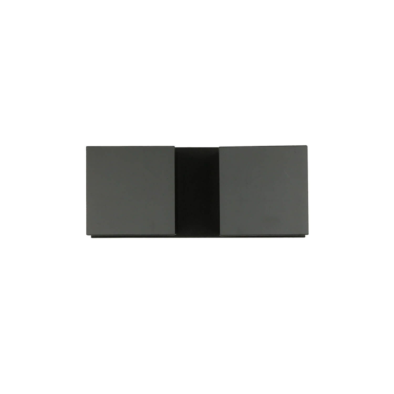 Applique Up Down L:26cm 2xG9 Noir Métal