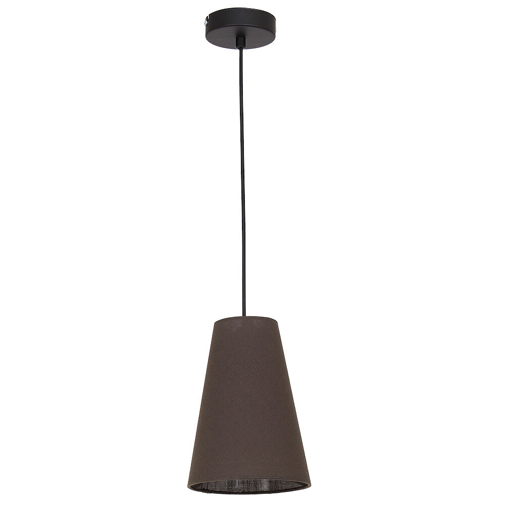 Suspension E27 Moderne Marron