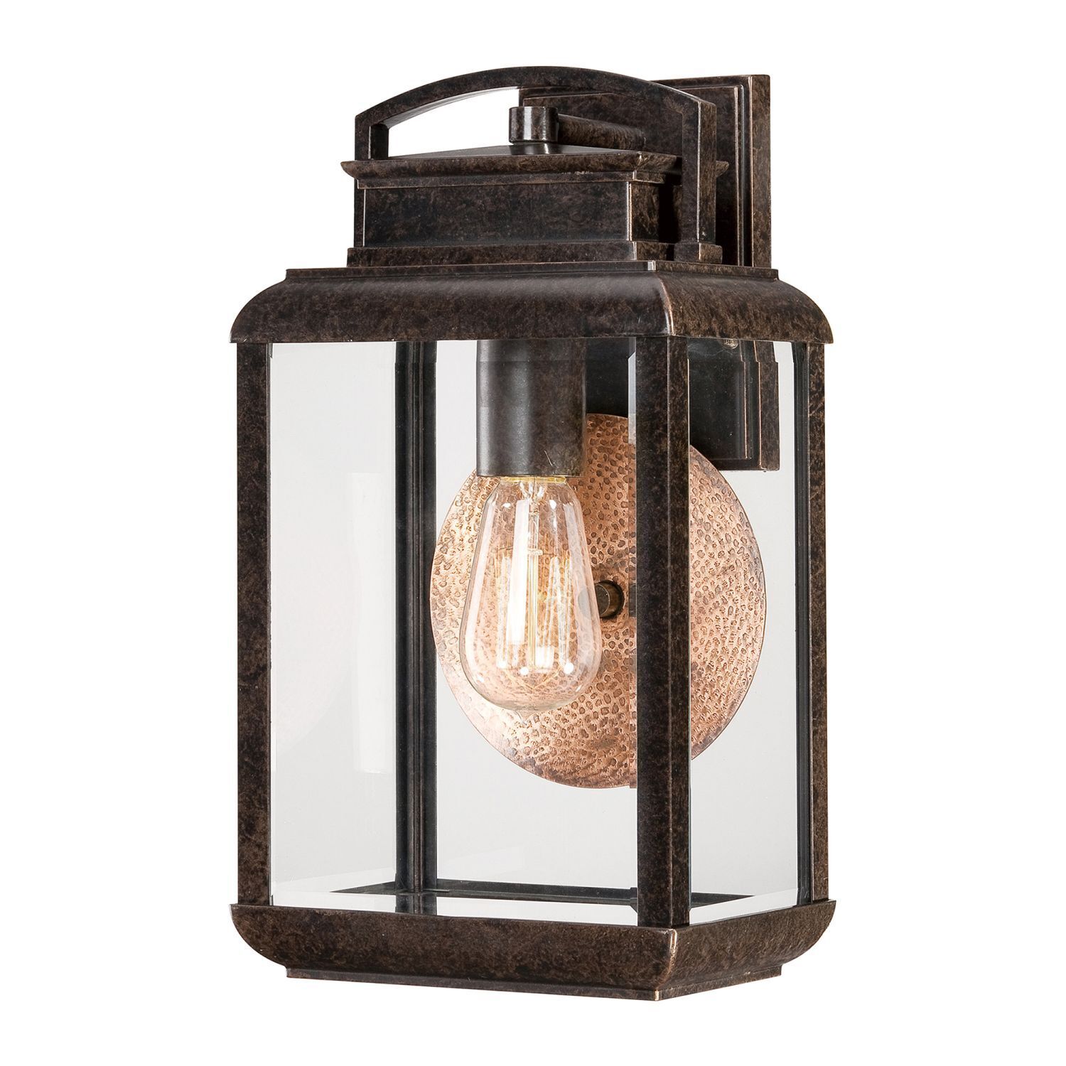 Lampe murale extérieure vintage carrée IP44 terrasse maison