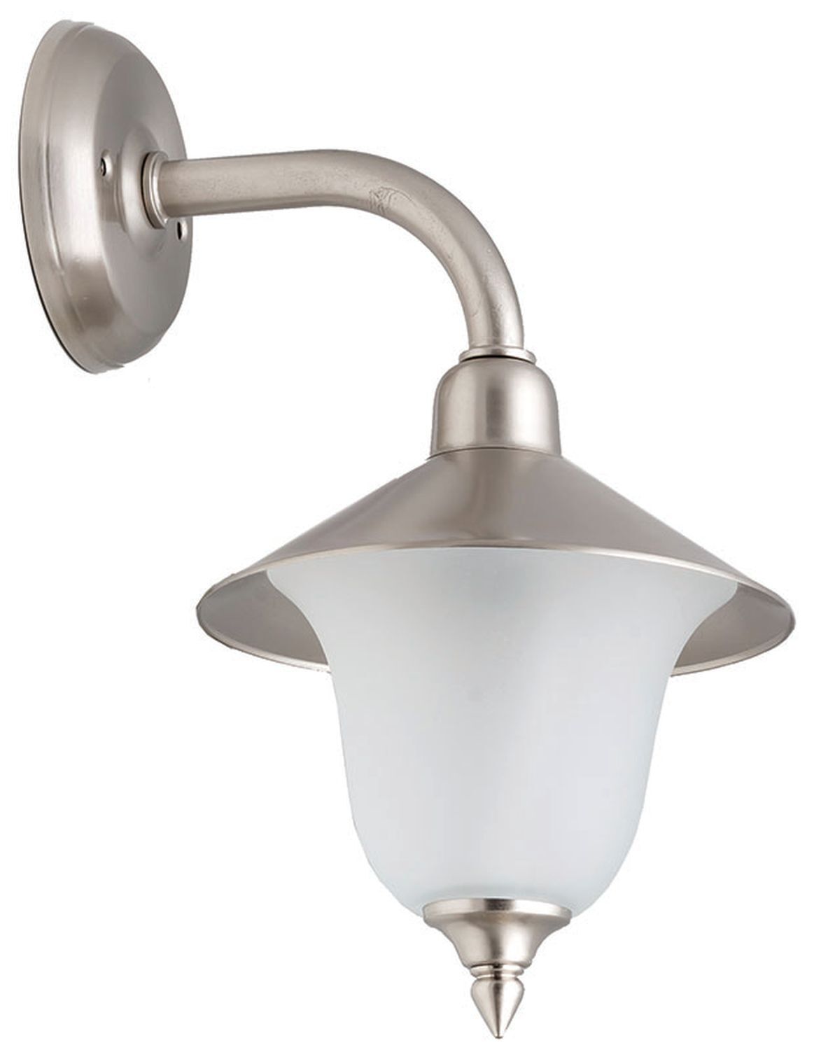 Premium Applique murale ANDROS Nickel Rustique Extérieur