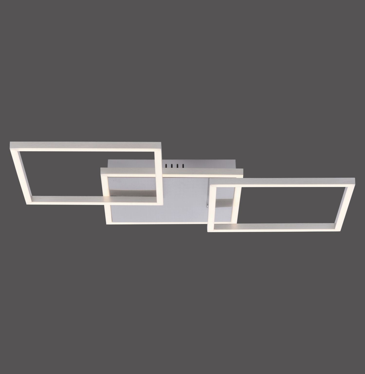 Lampe de plafonnier LED ajustable en acier L:75 cm 3000 K