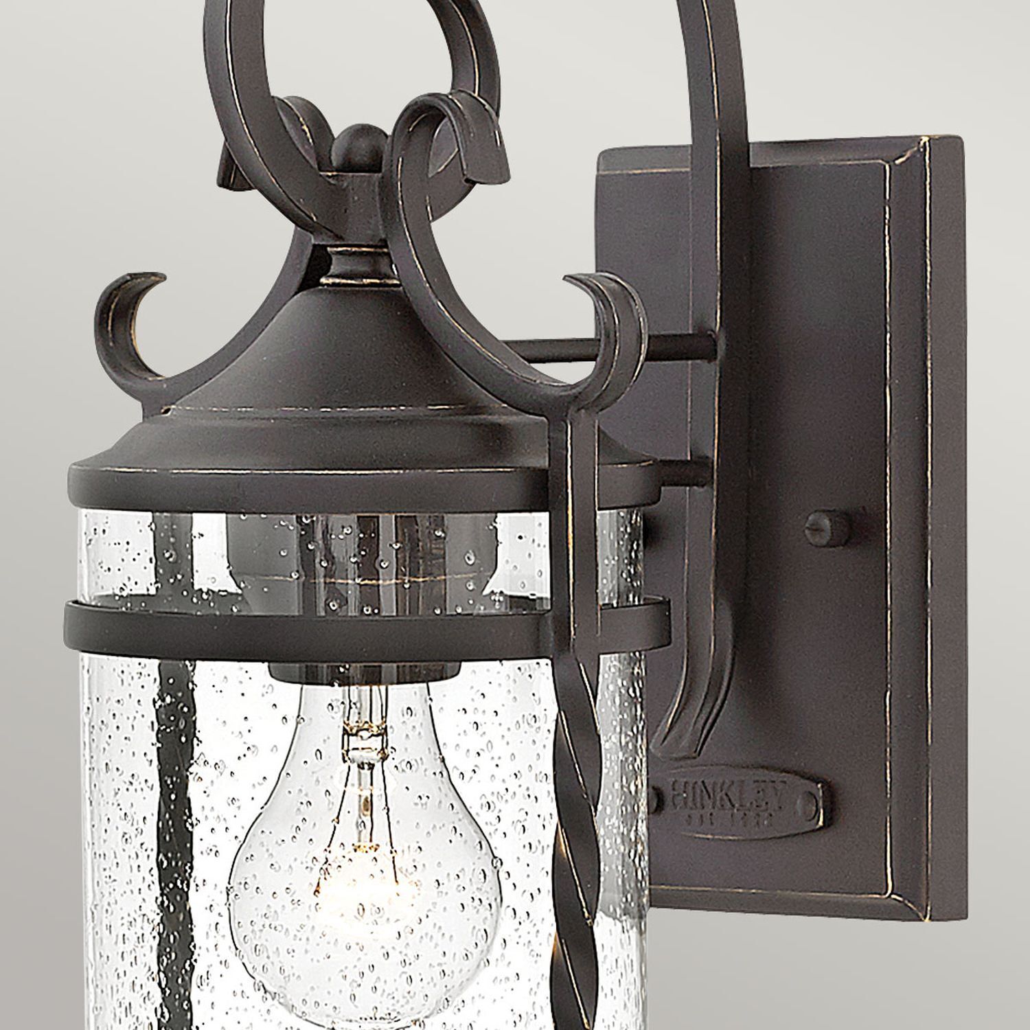 Lampe d'extérieur vintage aluminium verre E27 IP44 33 cm de haut