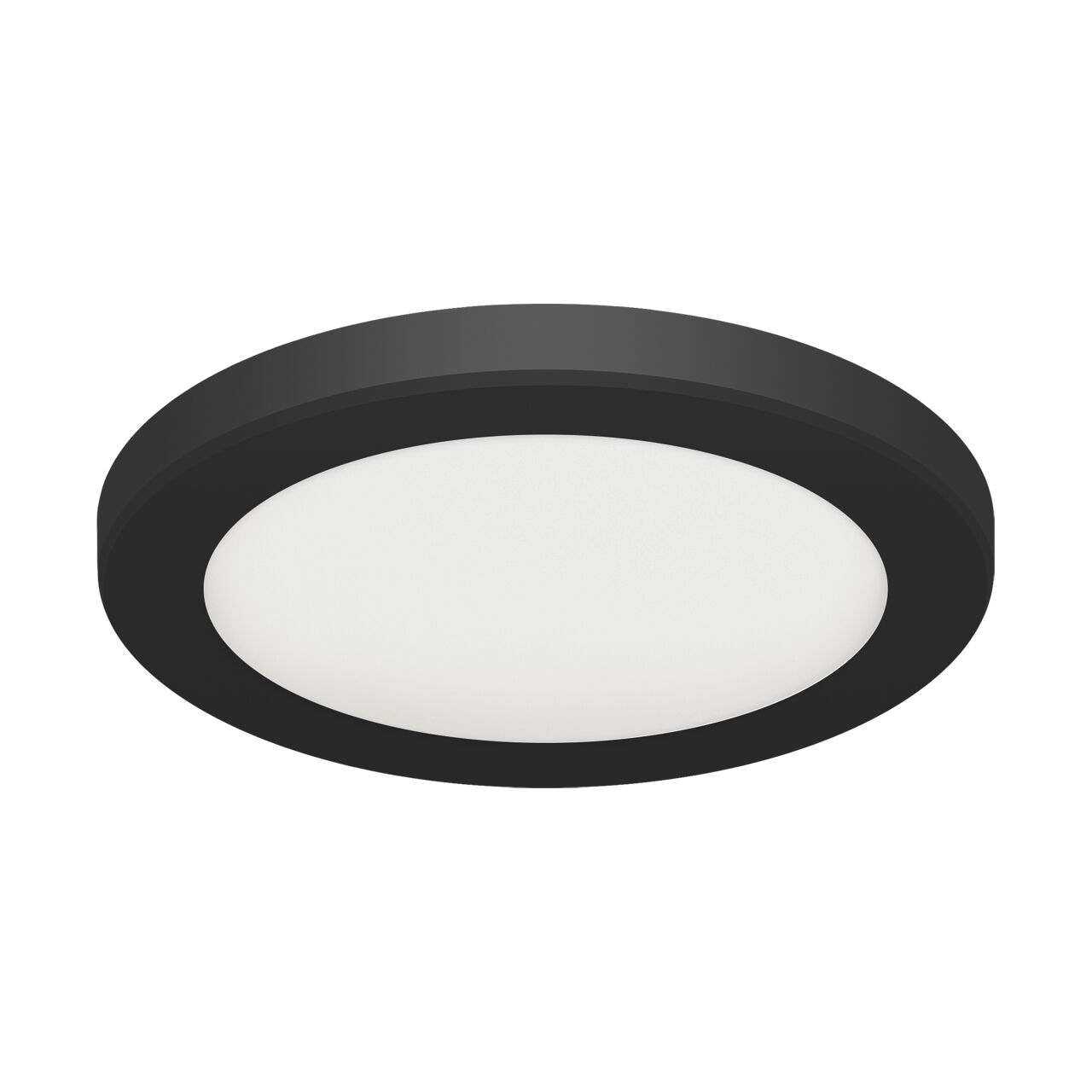 Plafonnier LED Noir Blanc Ø 22 cm Changement de couleur