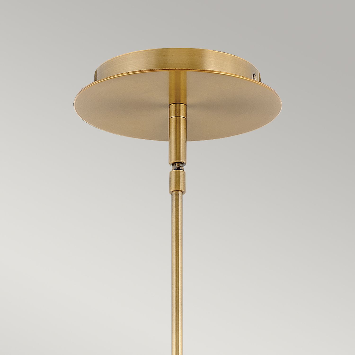 Suspension en métal LED Ø 12,7 cm en laiton antique