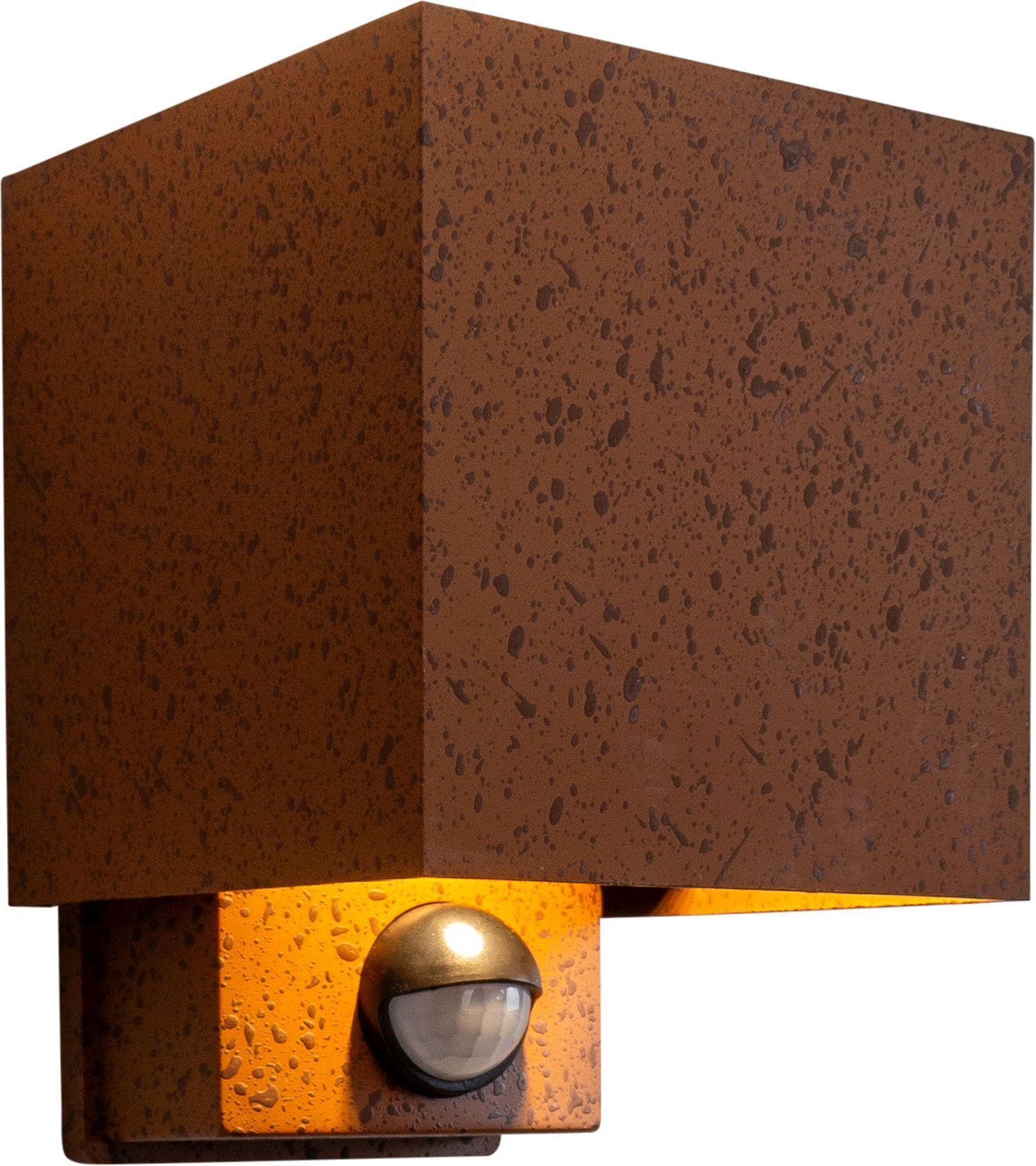 Applique LED Détecteur de mouvement Marron rouille Up Down IP54 Lampe, Postfach