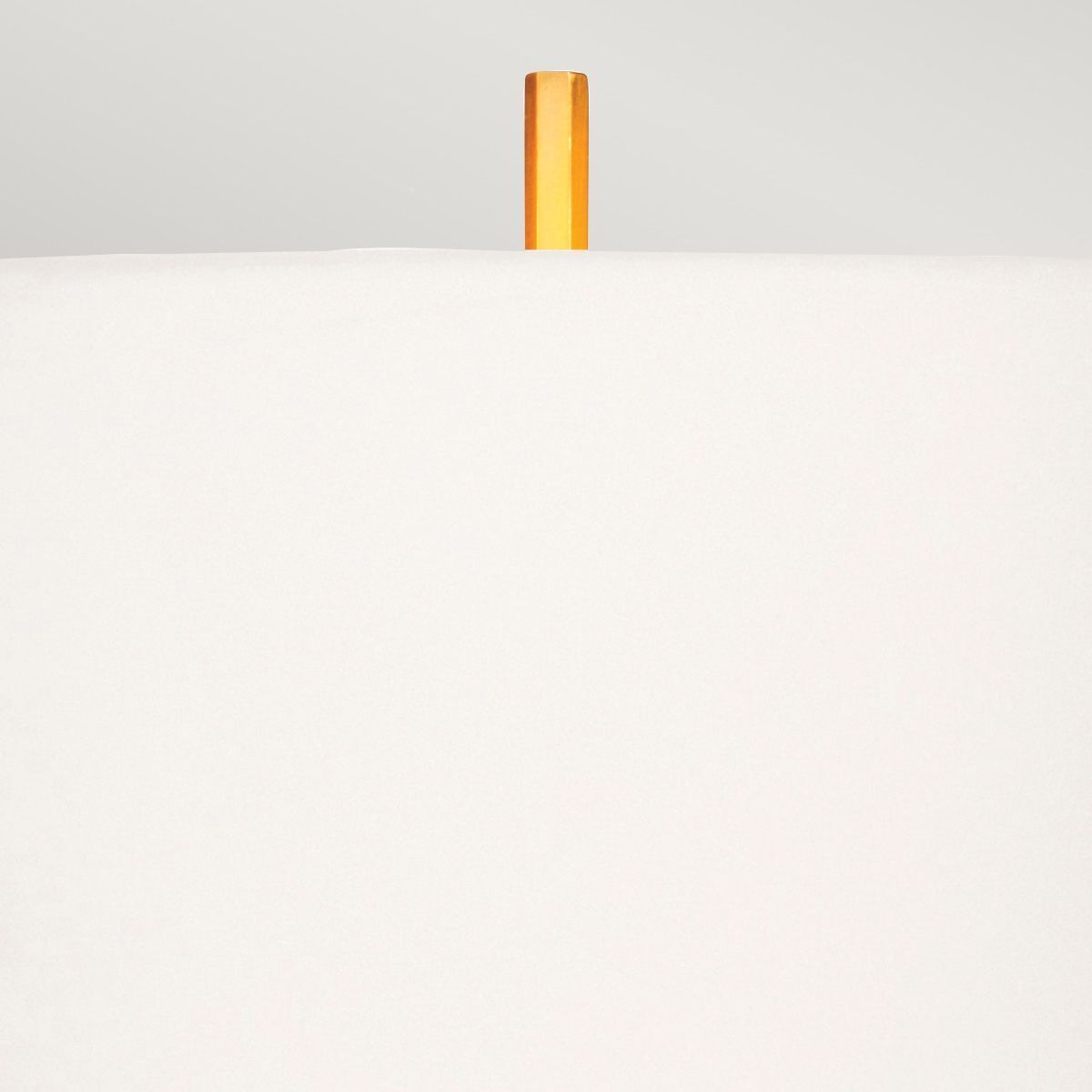 Lampe de table laiton brossé blanc E27 87 cm de haut métal tissu