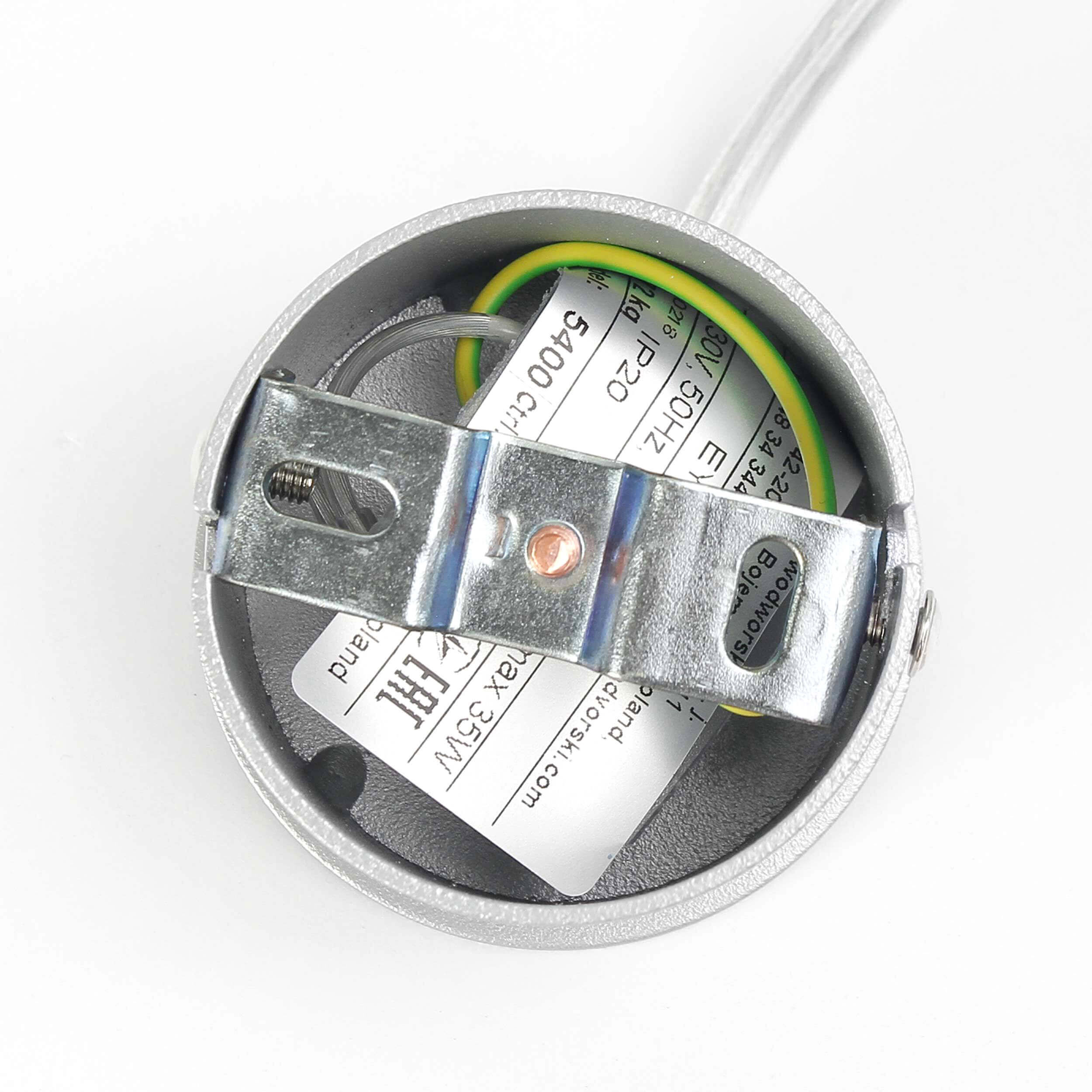 Suspension Métal Cylindre étroit Ø 5,5 cm Gris GU10 Suspension Métal Cylindre étroit Ø 5,5 cm Gris GU10