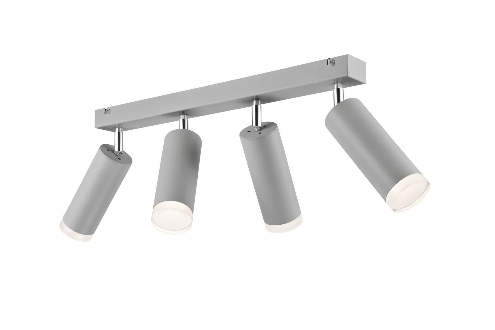Moderne Deckenstrahler Silber lang Aluminium Lampe Beleuchtung, Leuchte, Drinnen, Zimmer, Duscharmatur