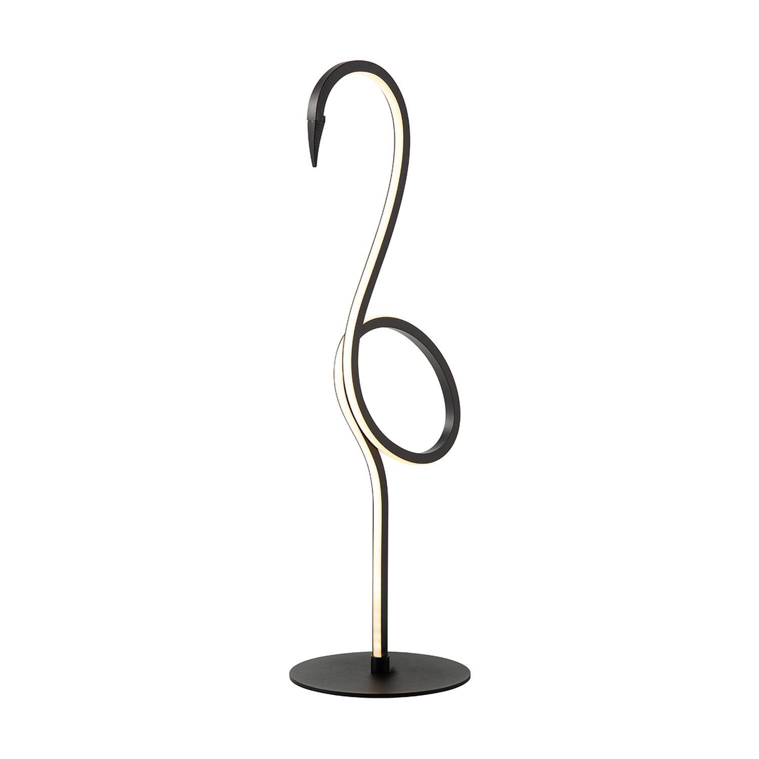 Lampe de table LED 50 cm Flamingo 3000 K noir Deko Elektronik, Hardware, Lampe