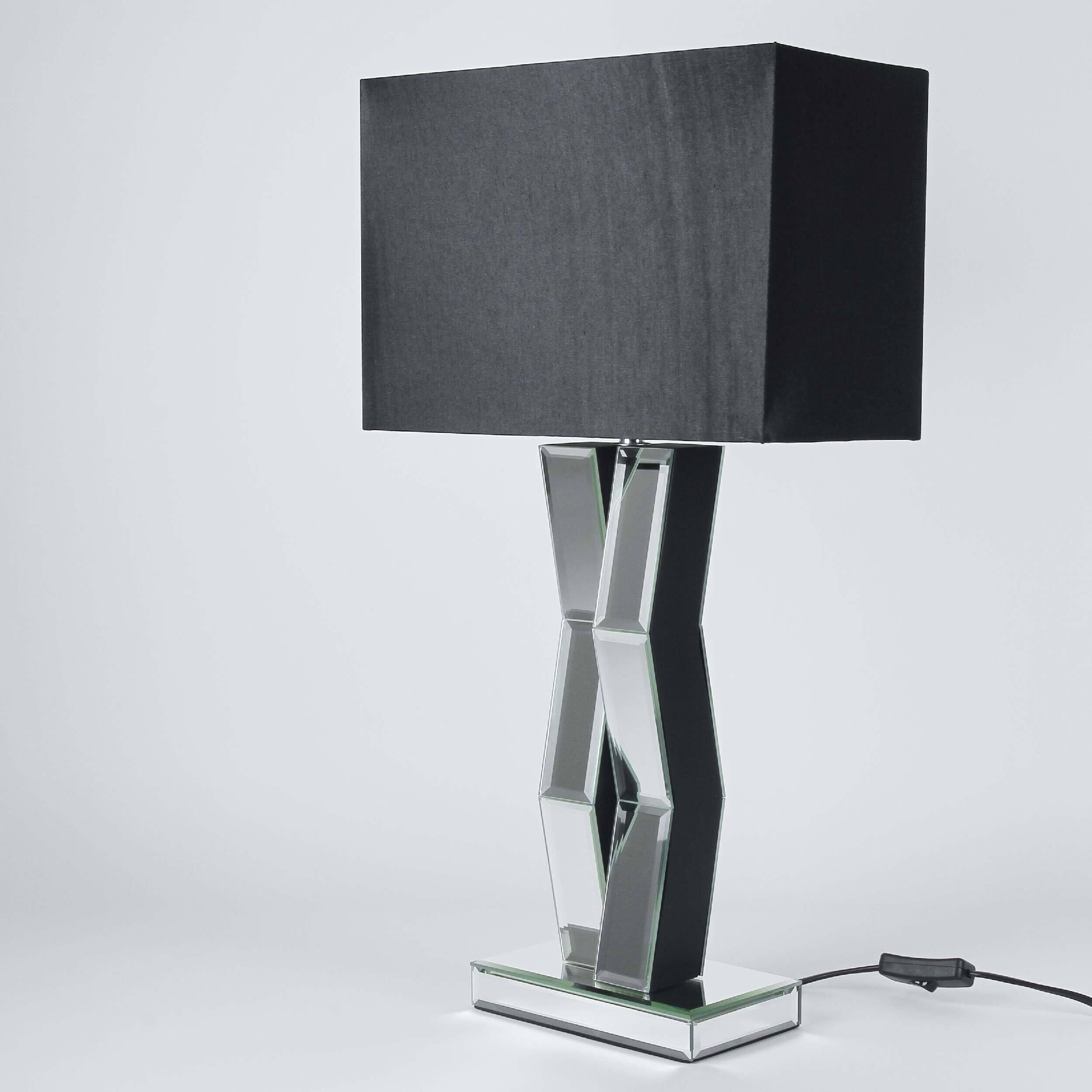 Moderne Tischleuchte schwarz Lampe, Tischlampe