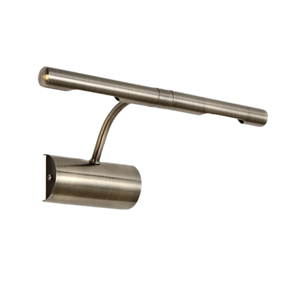 Wandleuchte, Balkenleuchte, Schwenkarm, Edelstahl, Wandlampe