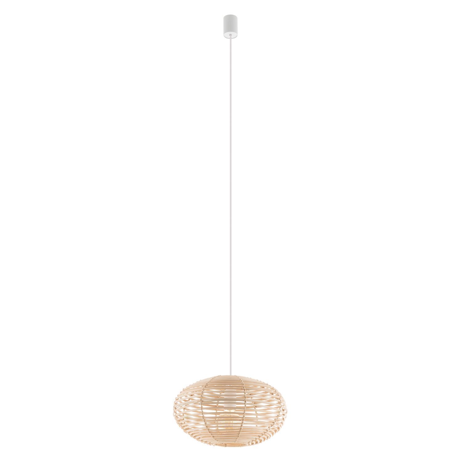 Suspension confortable en rotin E27 Ø40 cm décoratif Lampe