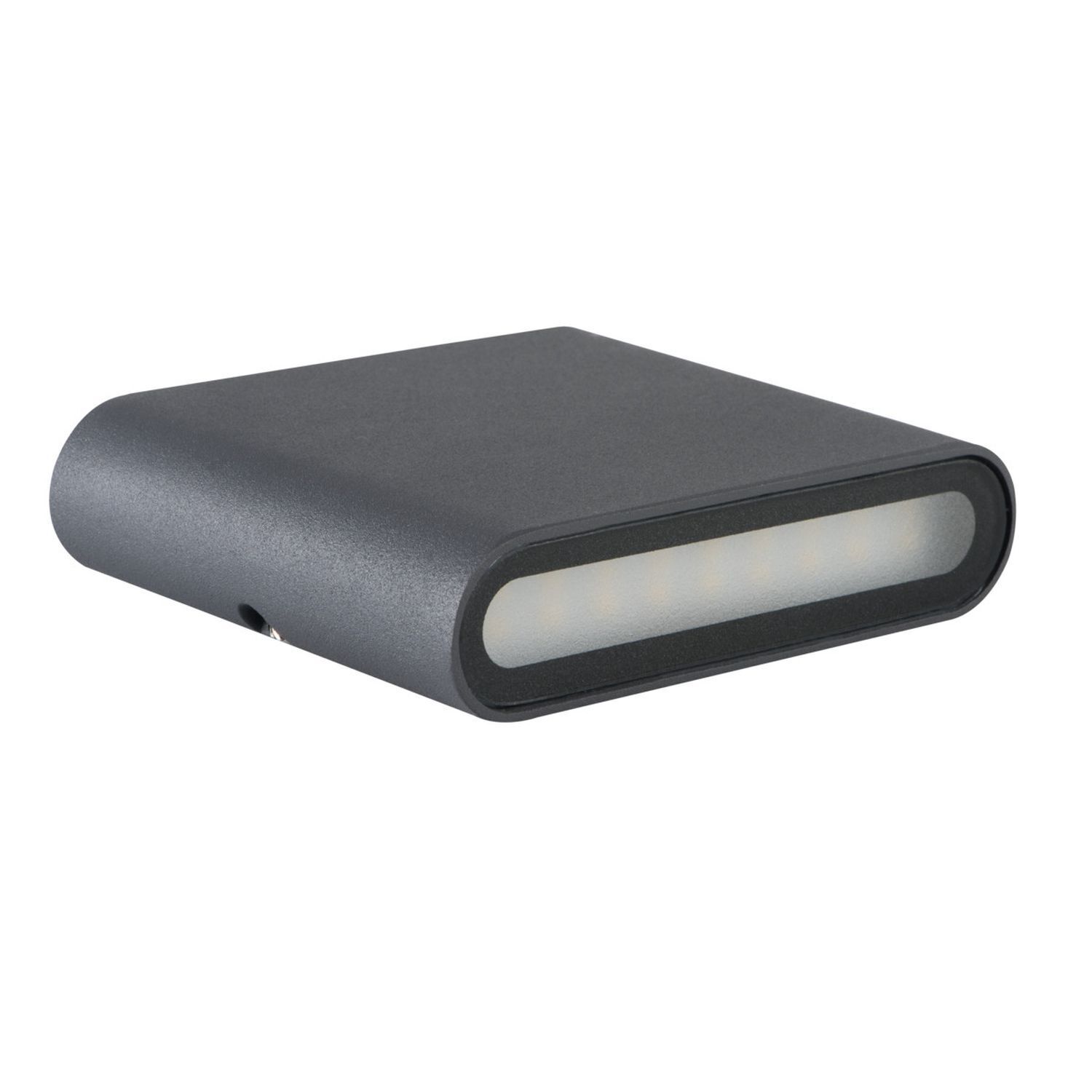 Lampe d'extérieur LED Up Down Gris Aluminium IP54 Façade