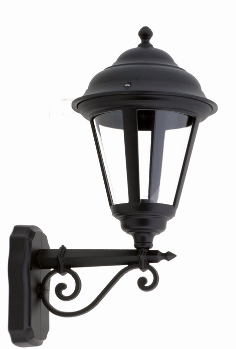 Lampe d'extérieur noire antique Rustique IP44 aluminium