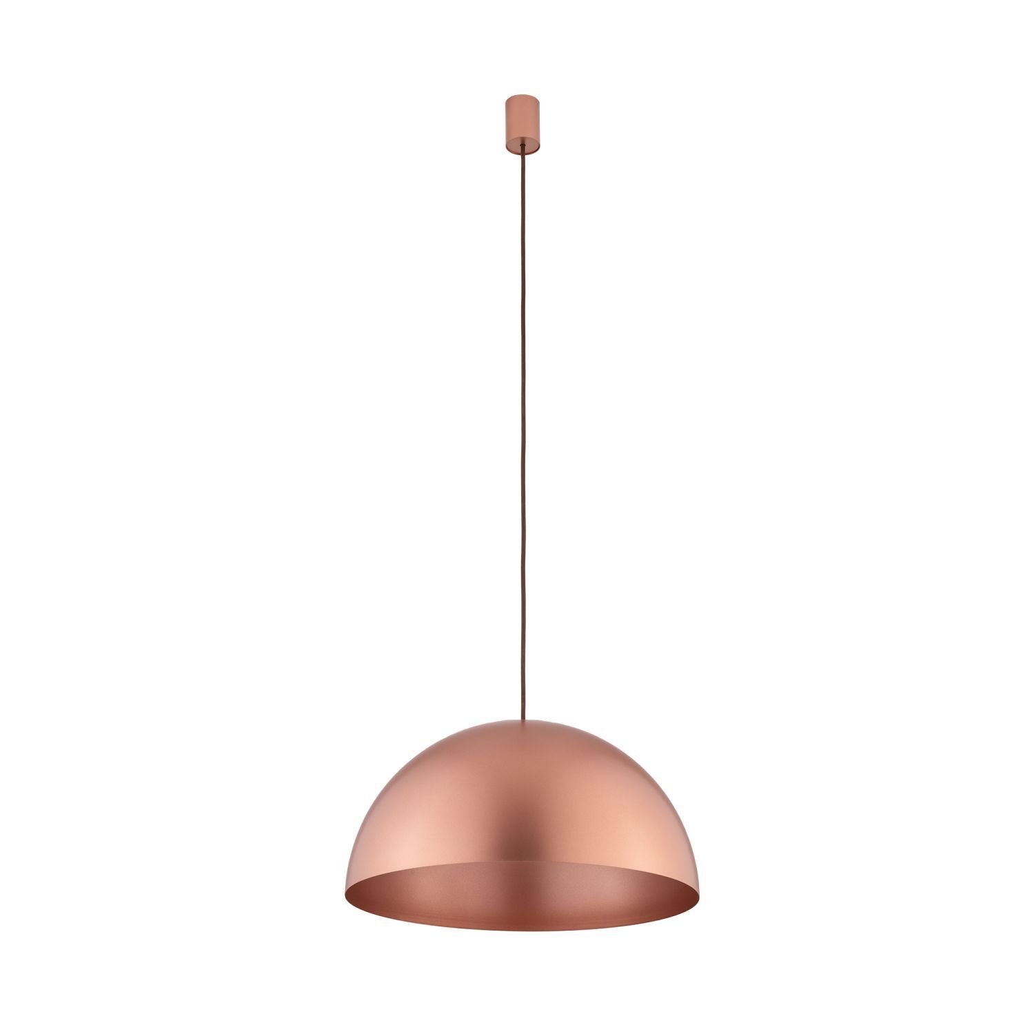 Lampe à suspendre cuivre mat Ø 50 cm 4x GX53 métal