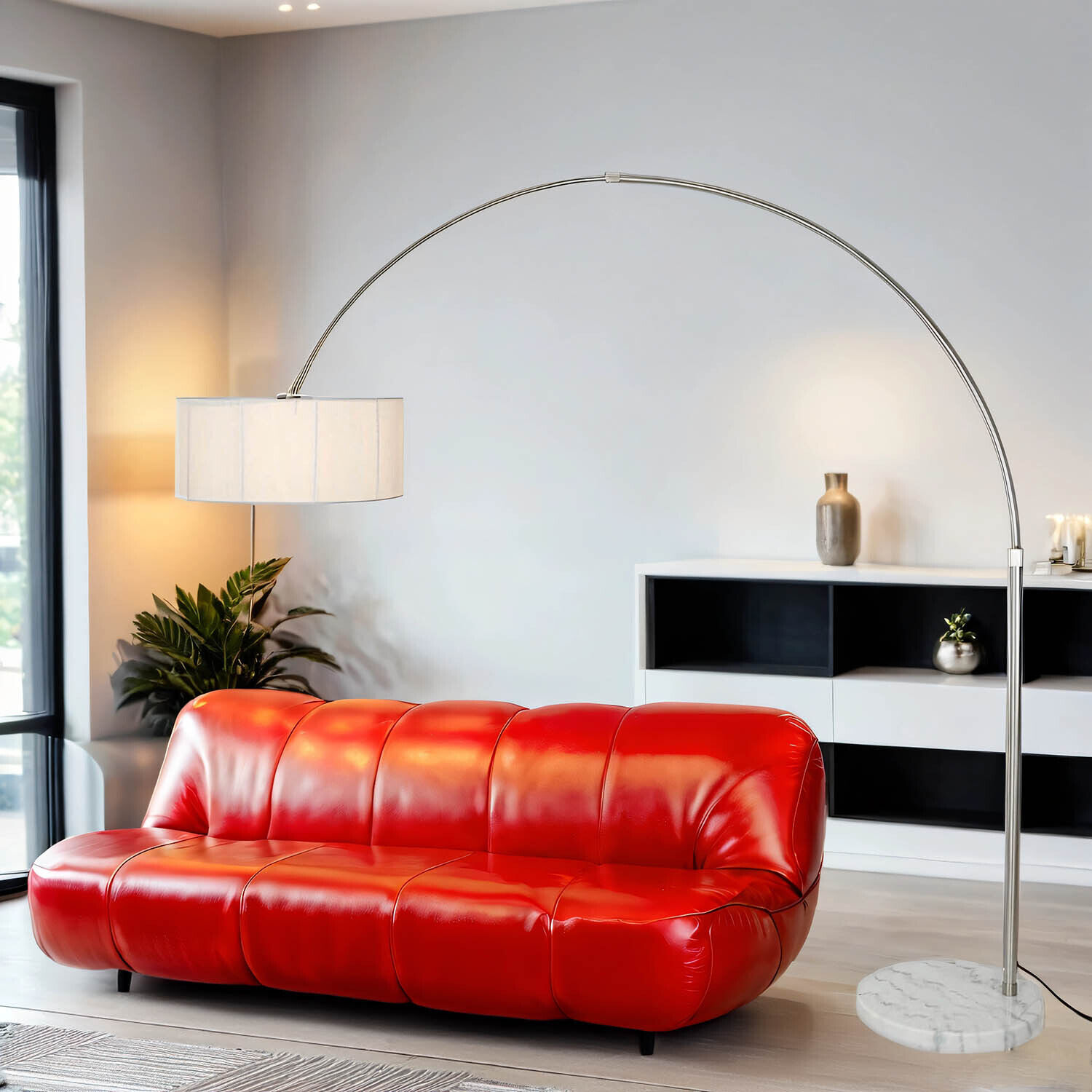 Lampe, Couch, Mobiliar, Stehlampe