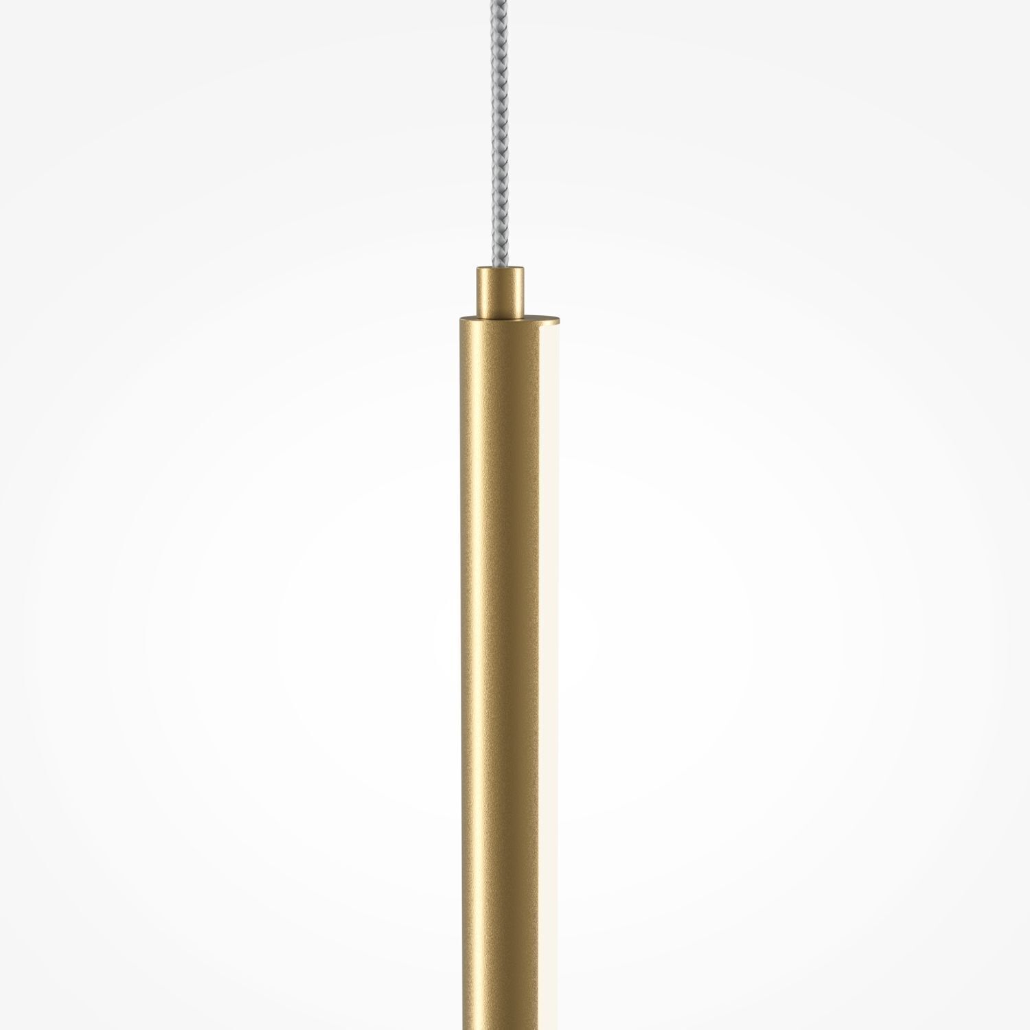 Suspension LED Aluminium D : 1,7 cm H : max. 415 cm