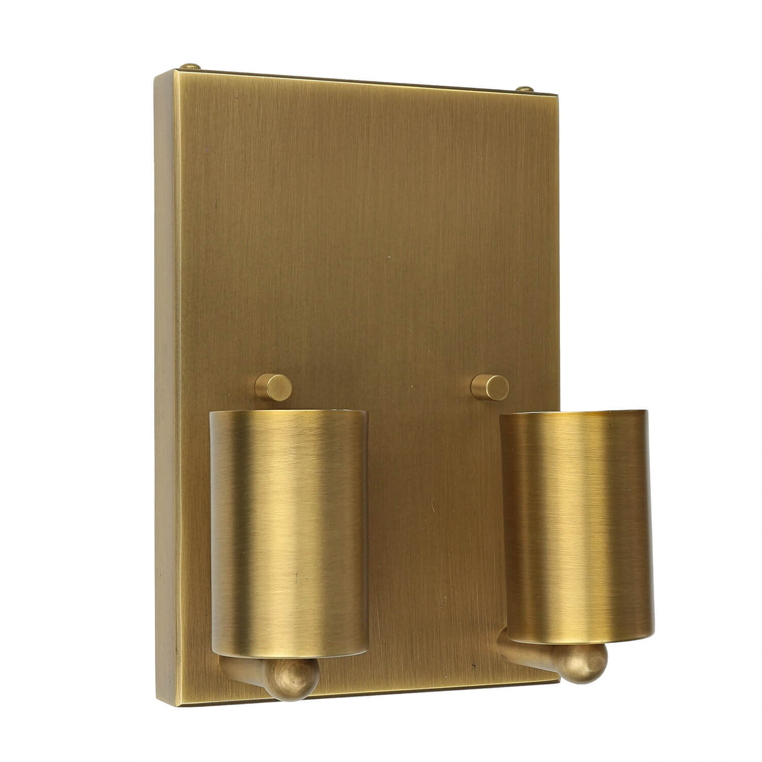 Wandleuchte Stoff Up Down in Creme Messing GRASTA Bronze, Griff, Postfach