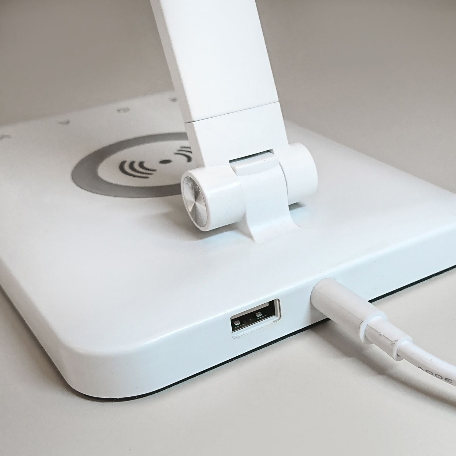 Lampe de bureau LED blanche Touch 61,5 cm 5 W flexible Elektronik, Hardware, Band, Adapter