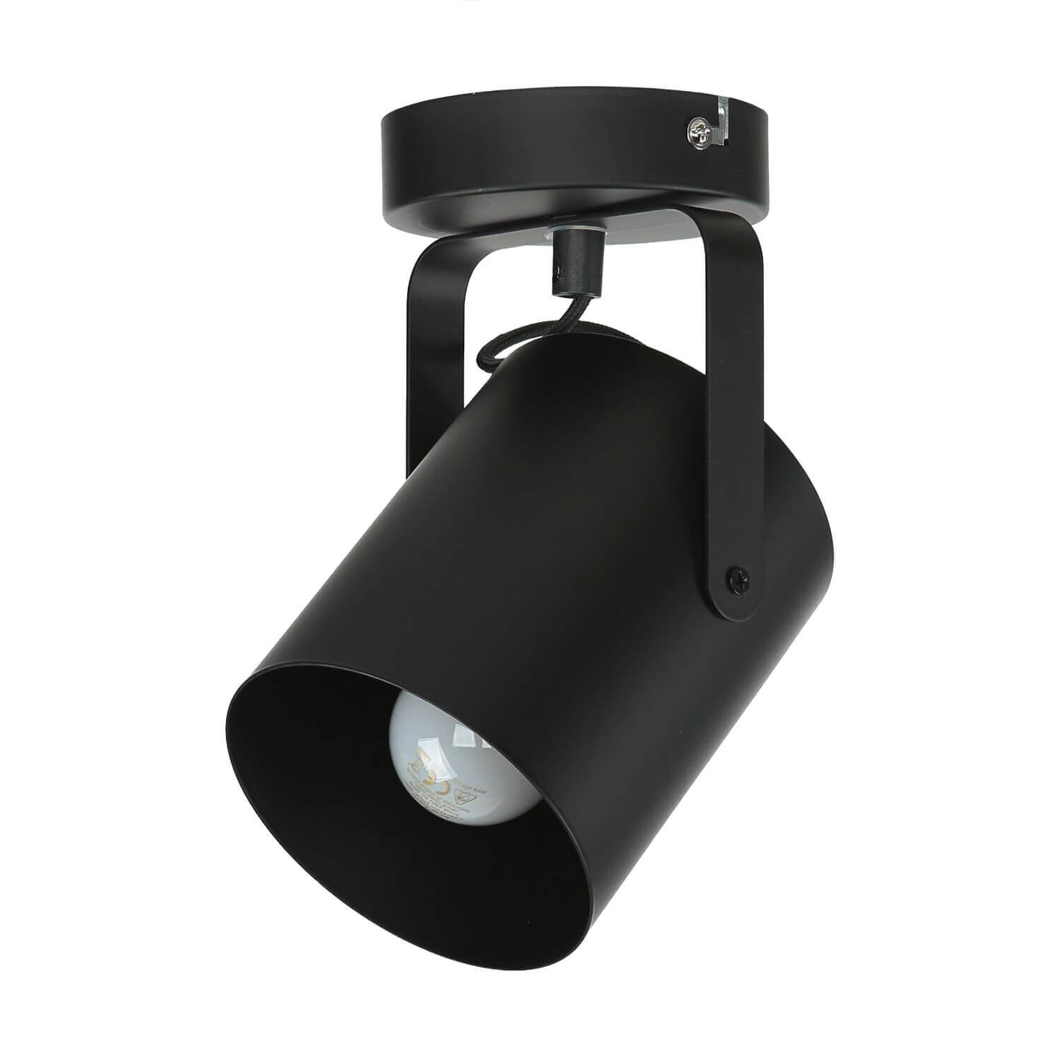 Projecteur plafond noir E27 Beleuchtung, Spotlight