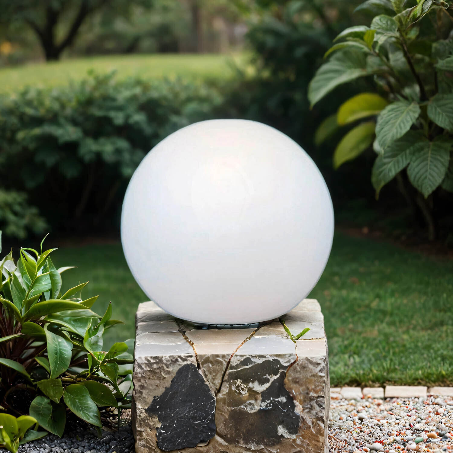 Sphäre, Ballon, Pfad, Gehweg