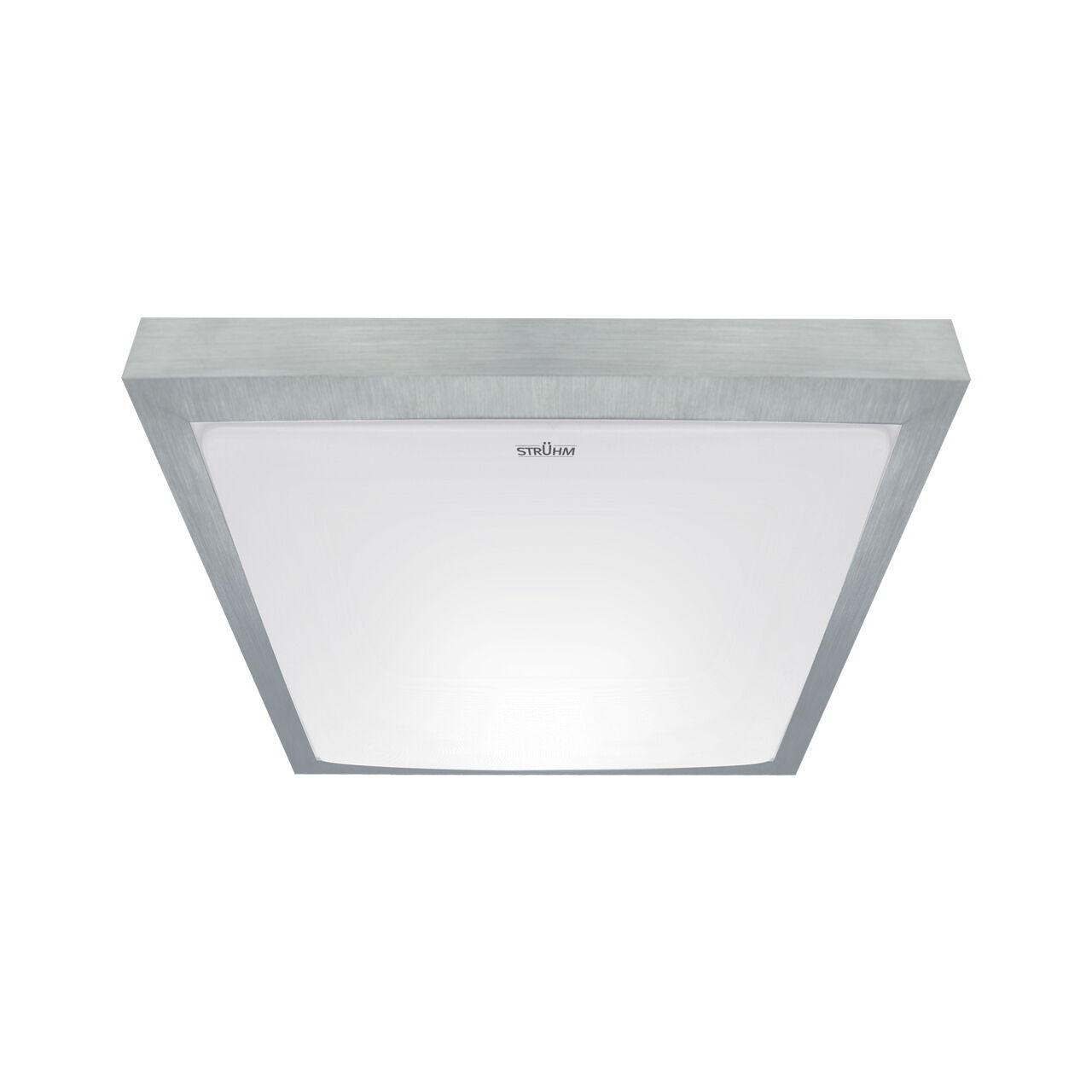 Lampe LED pour salle de bain IP44 L : 27 cm en argent blanc 4000 K Plafond