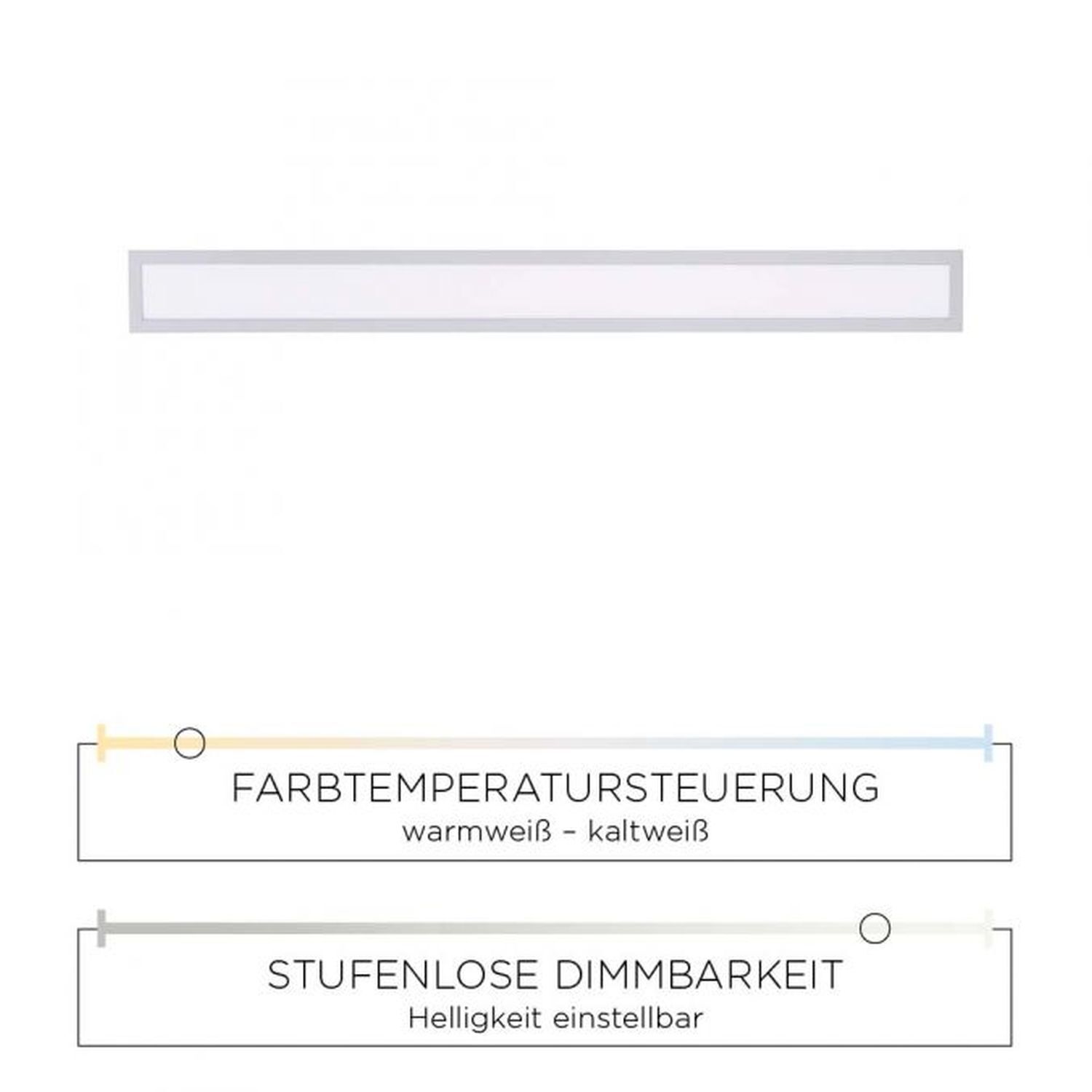 Lampe de plafonnier LED avec télécommande Dimmer 2900 lm Moderne Seite, Text