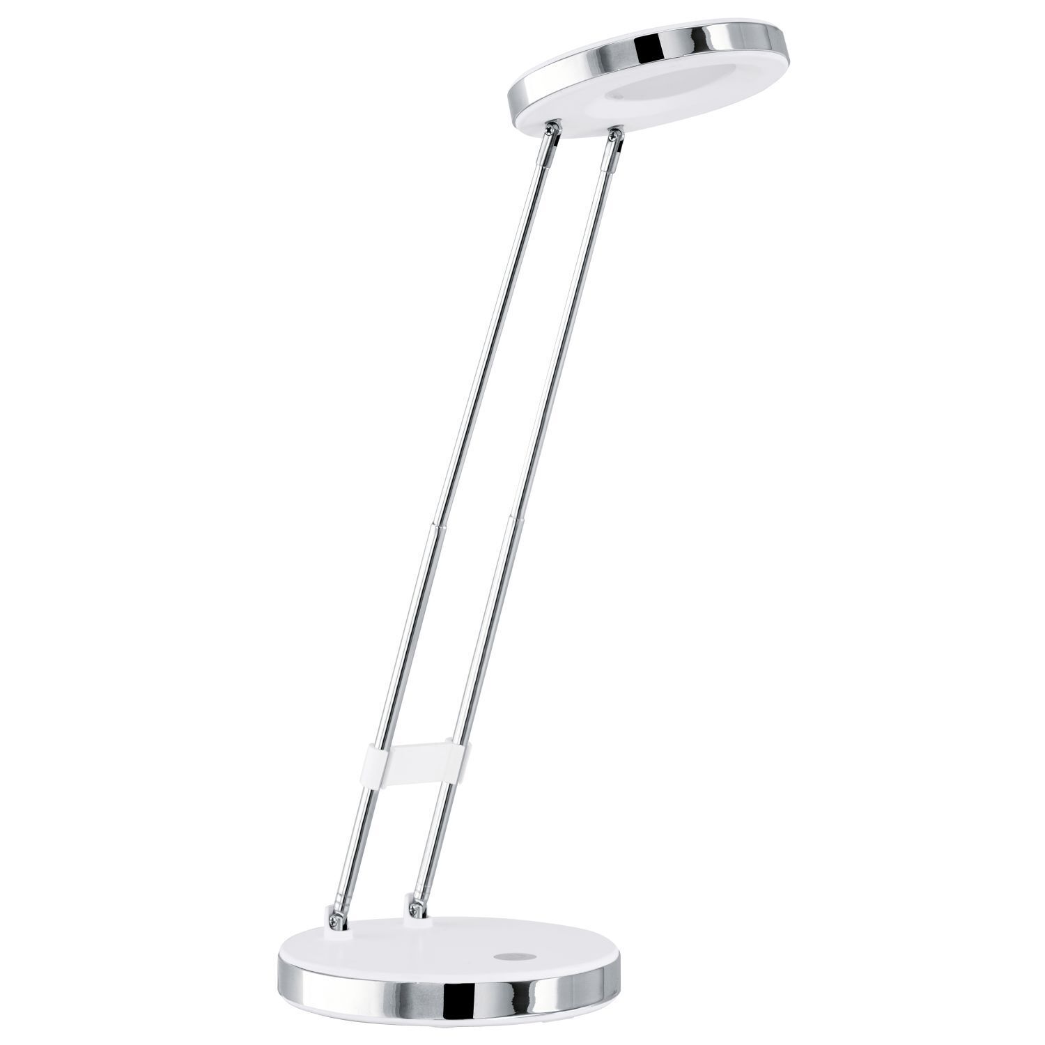 Lampe de table LED élégante Gexo Blanc Ø12,5cm