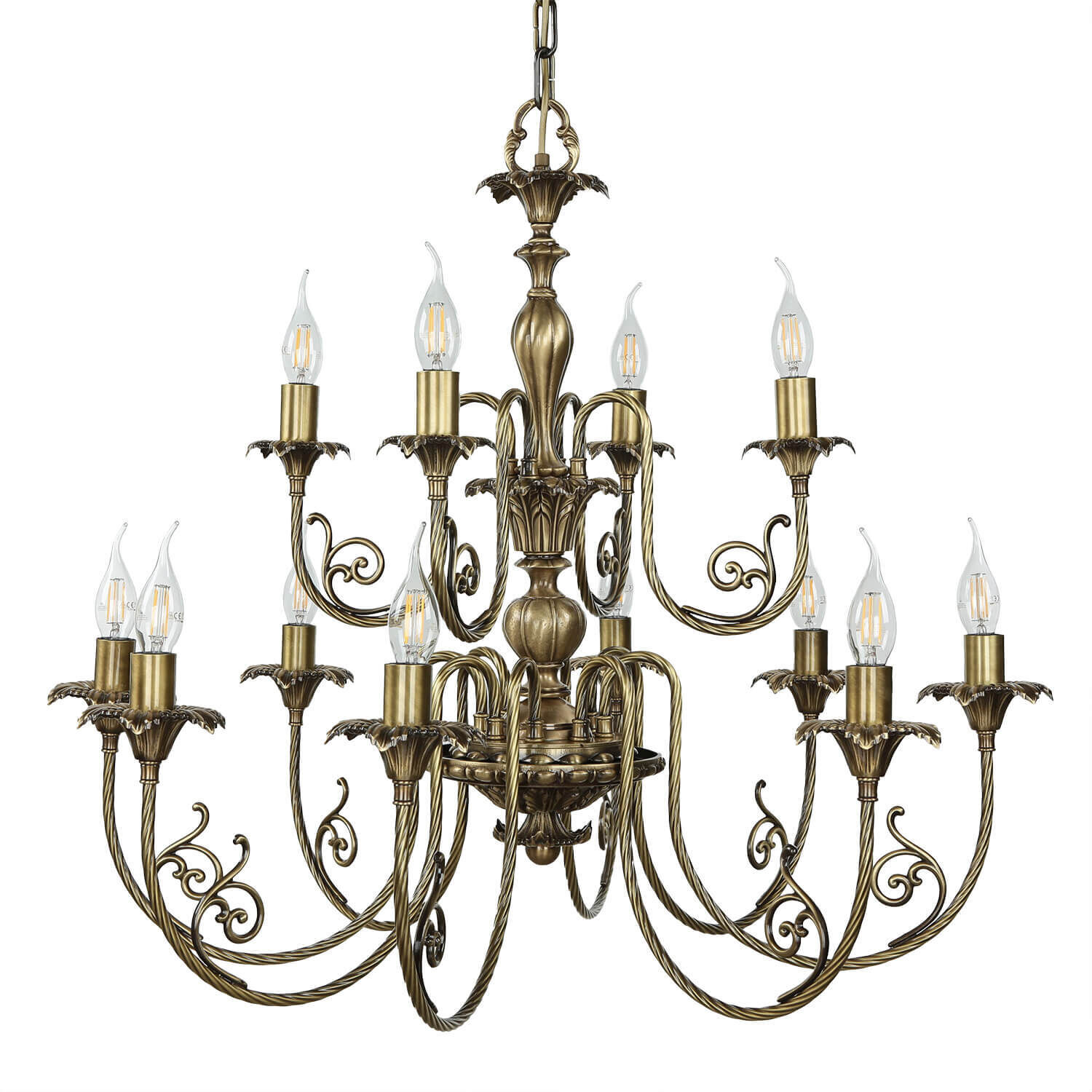 Premium Lampe à suspendre Ø84cm 12-Flmg Leuchter, Lampe