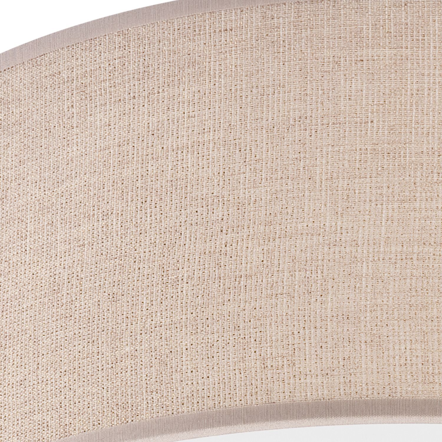 Plafonnier Tissu doré rond Ø 35 cm E27 faible éblouissement Moderne
