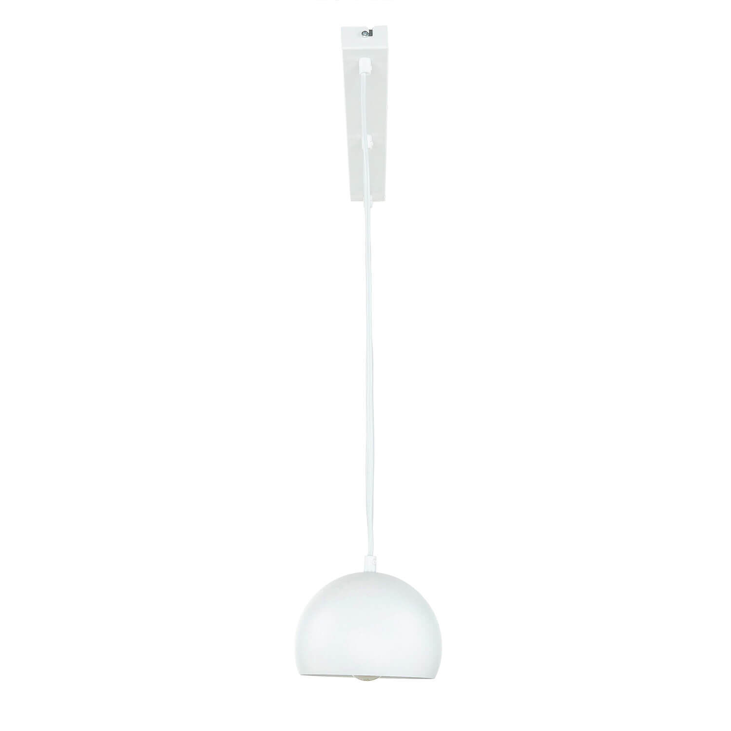 Lampe à suspendre blanche E27 design rétro 3 flammes