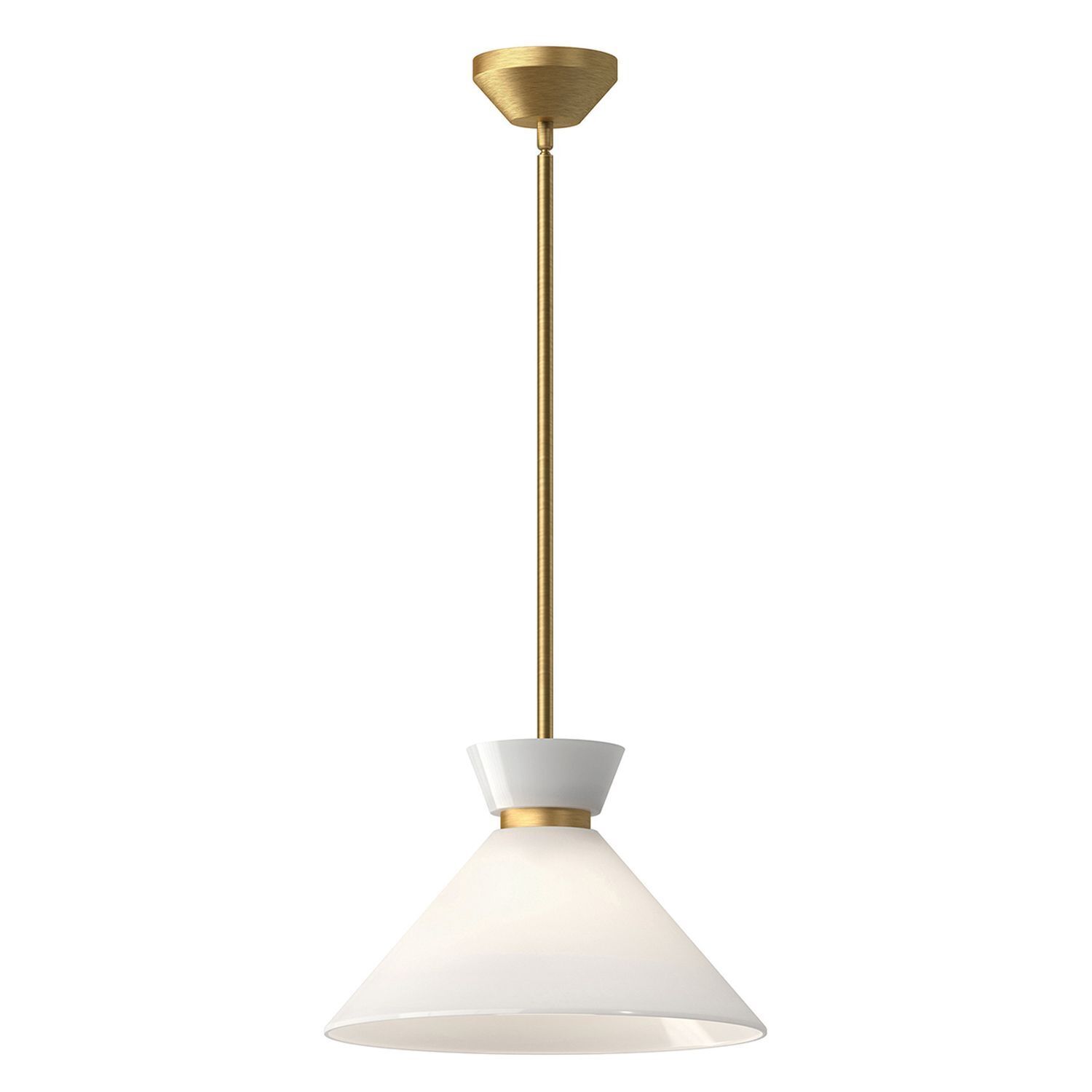 Lampe à suspendre Retro Ø 35,8 cm métal verre E27 réglable en or Lampe, Leuchte