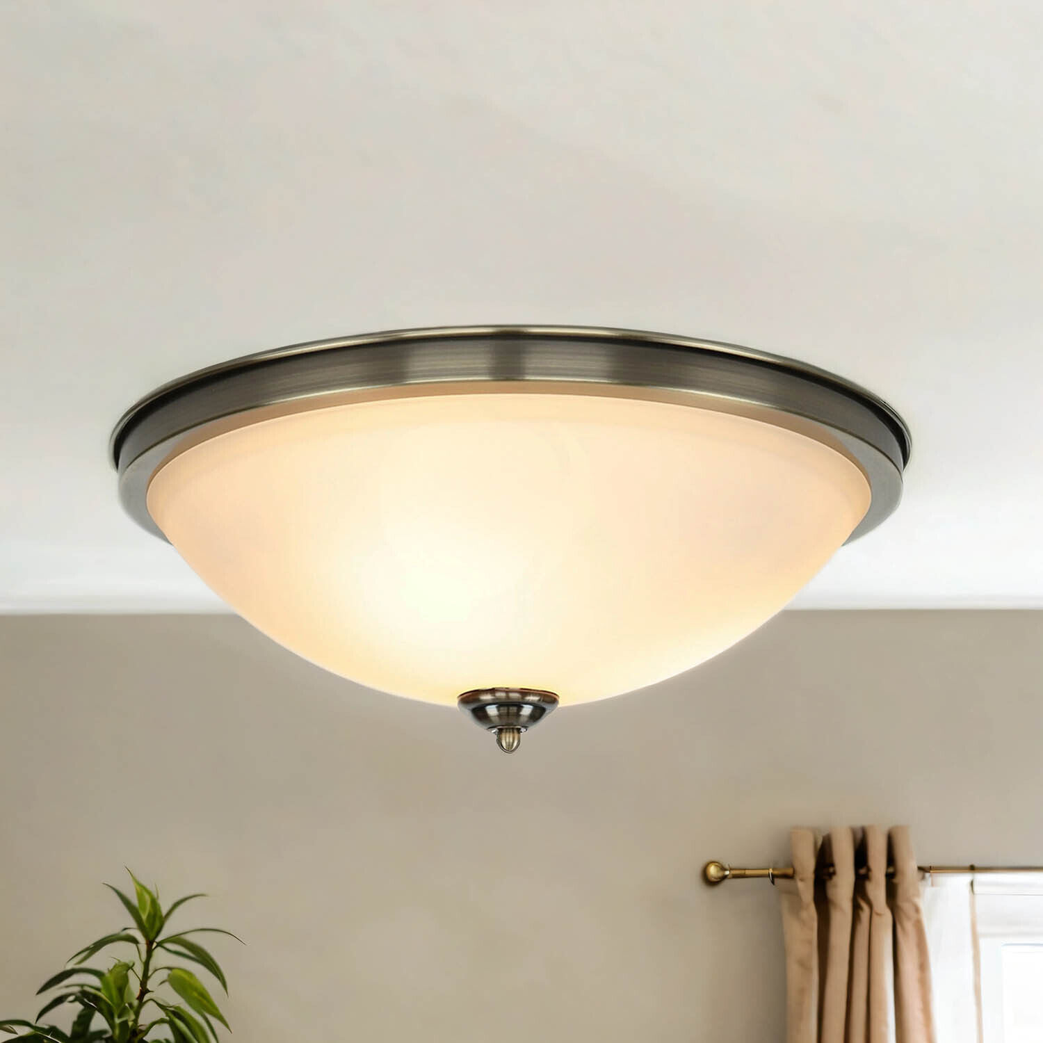 Plafonnier rond art nouveau ELISETT