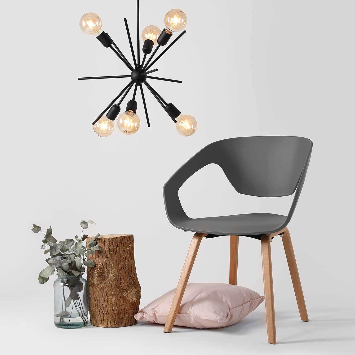 Pflanze, Baum, Lampe, Holz, Stuhl