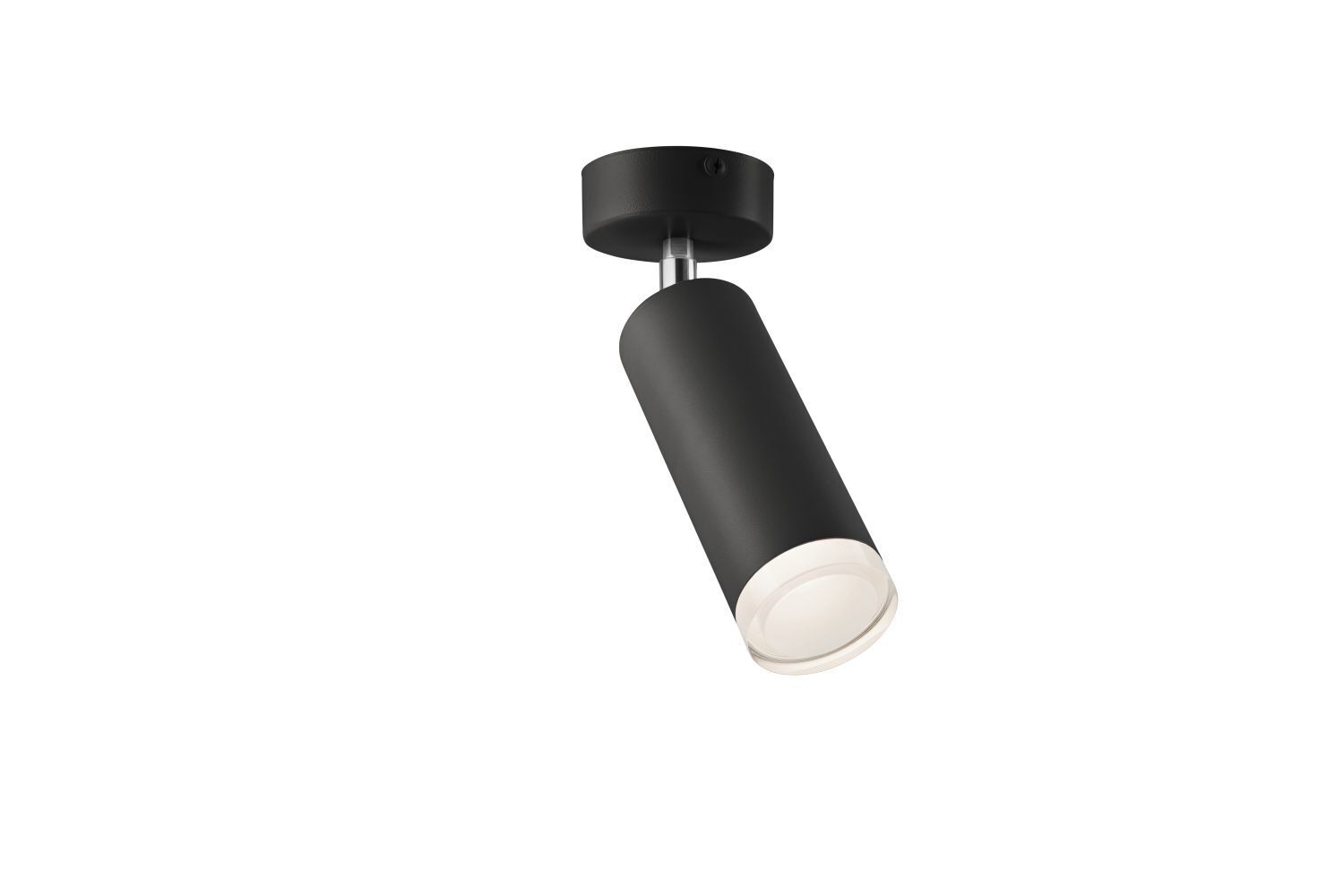 Lampe Spot éclairage noir aluminium rond