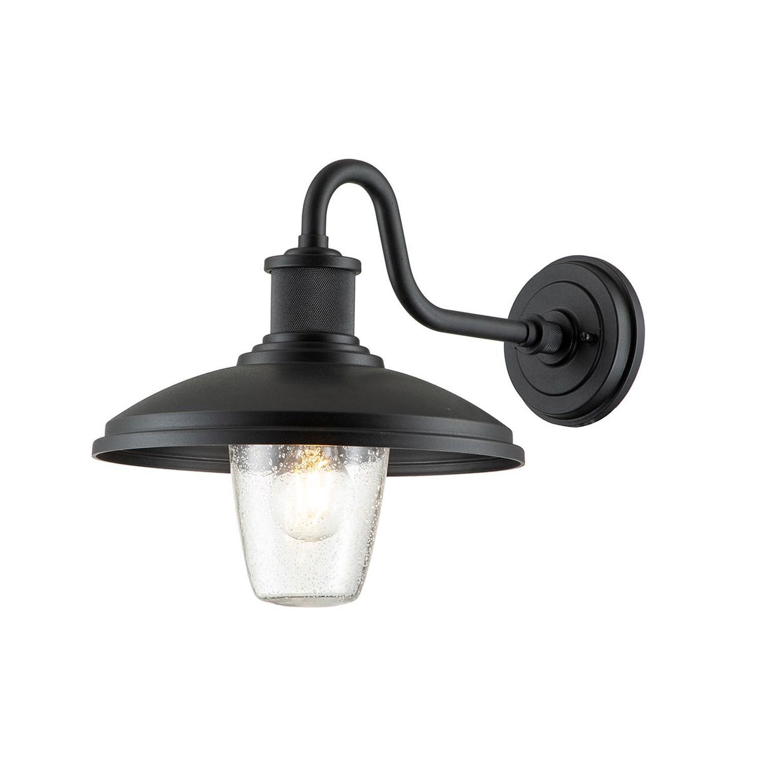 Applique extérieure H : 33,1 cm IP44 Noir E27 Maritim