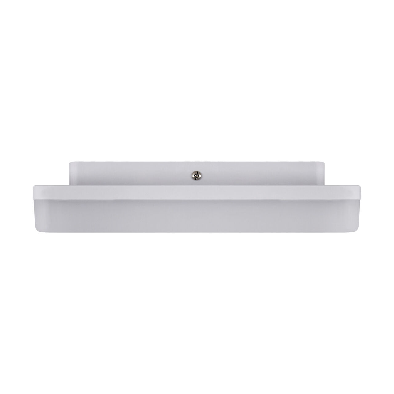 Lampe de plafonnier LED extérieure IP55 22 cm de large petit blanc