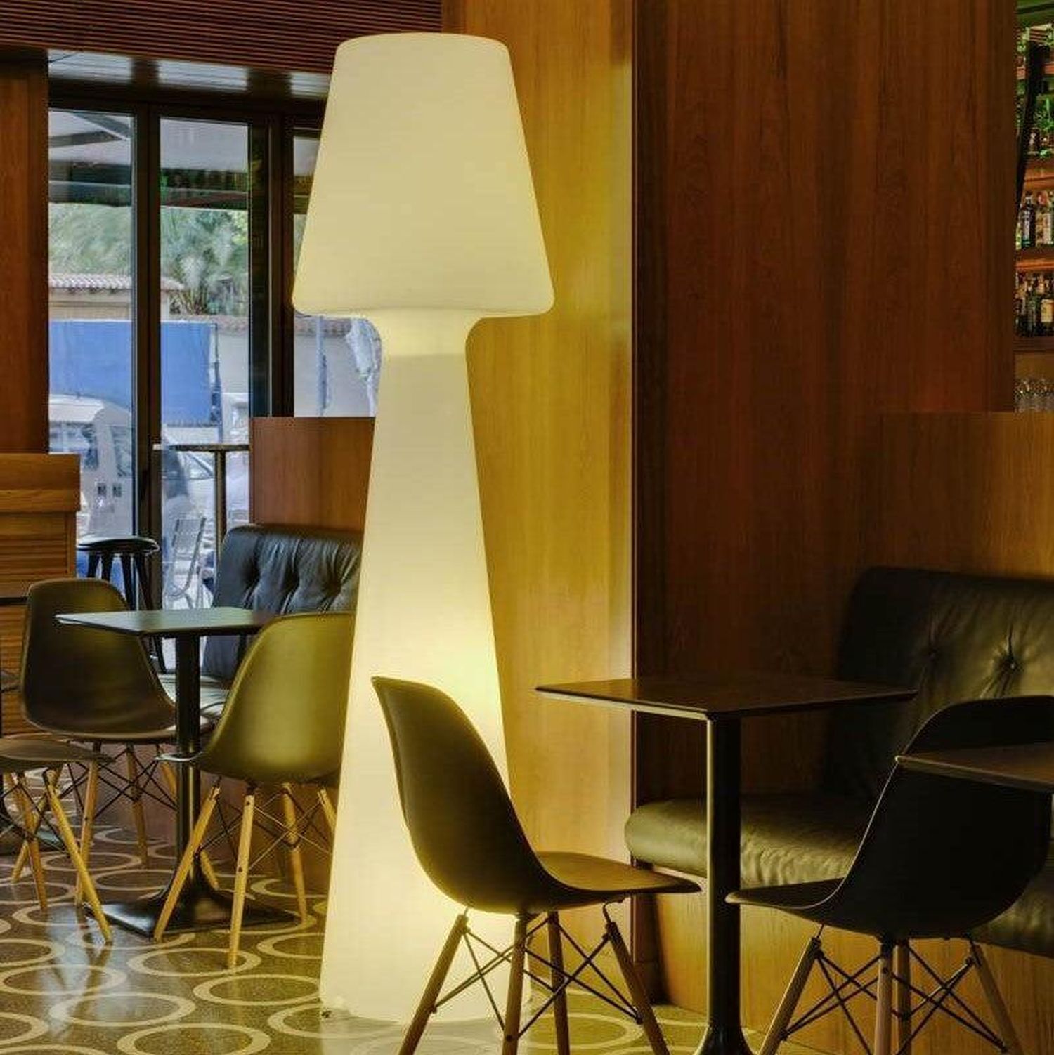 Lampe, Stuhl, Mobiliar, Stehlampe