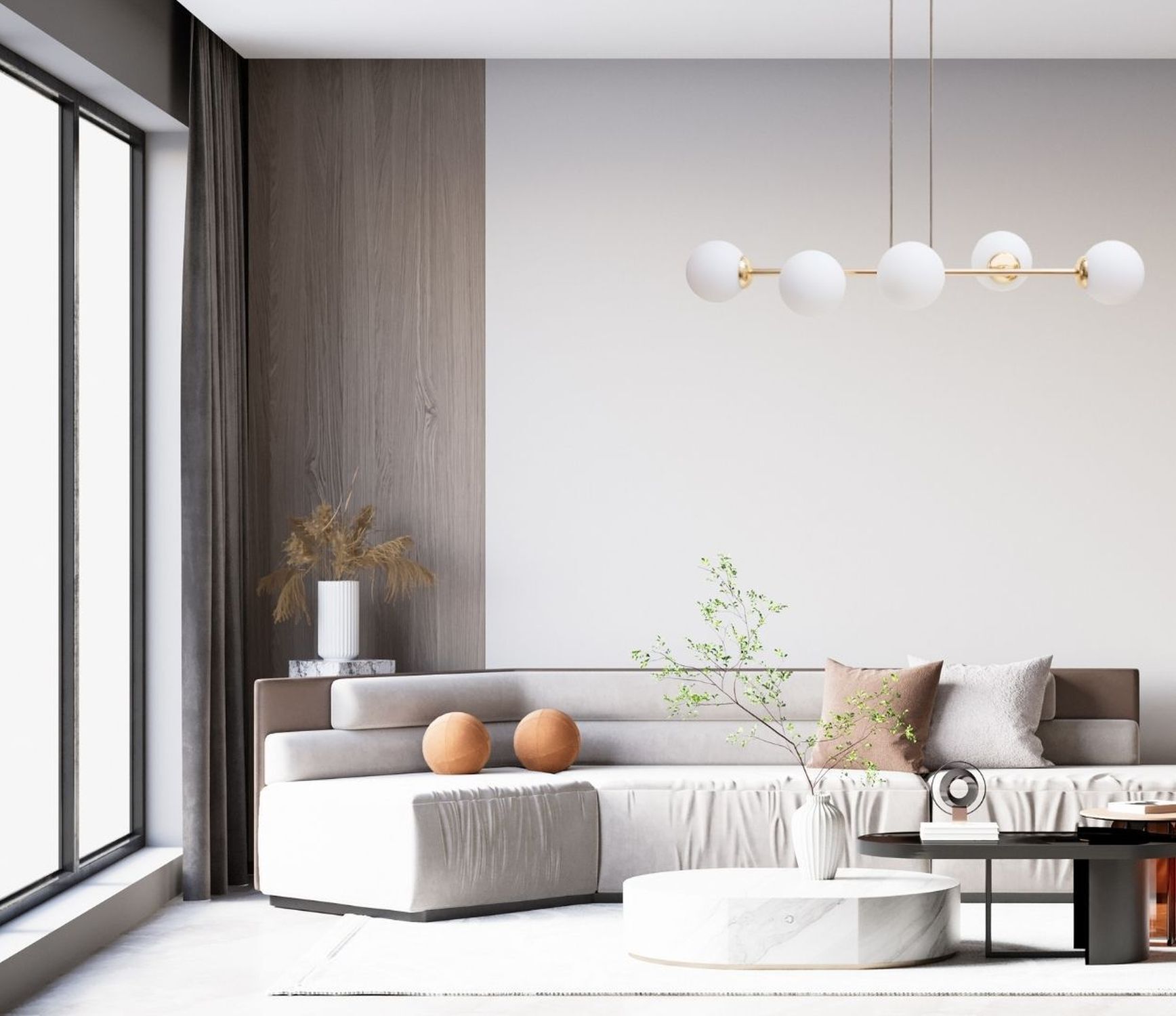 Lampe à suspendre anti-éblouissement verre métal 100 cm long E27 noir Dekoration für Zuhause, Innenarchitektur, Wohnzimmer, Couch, Lampe