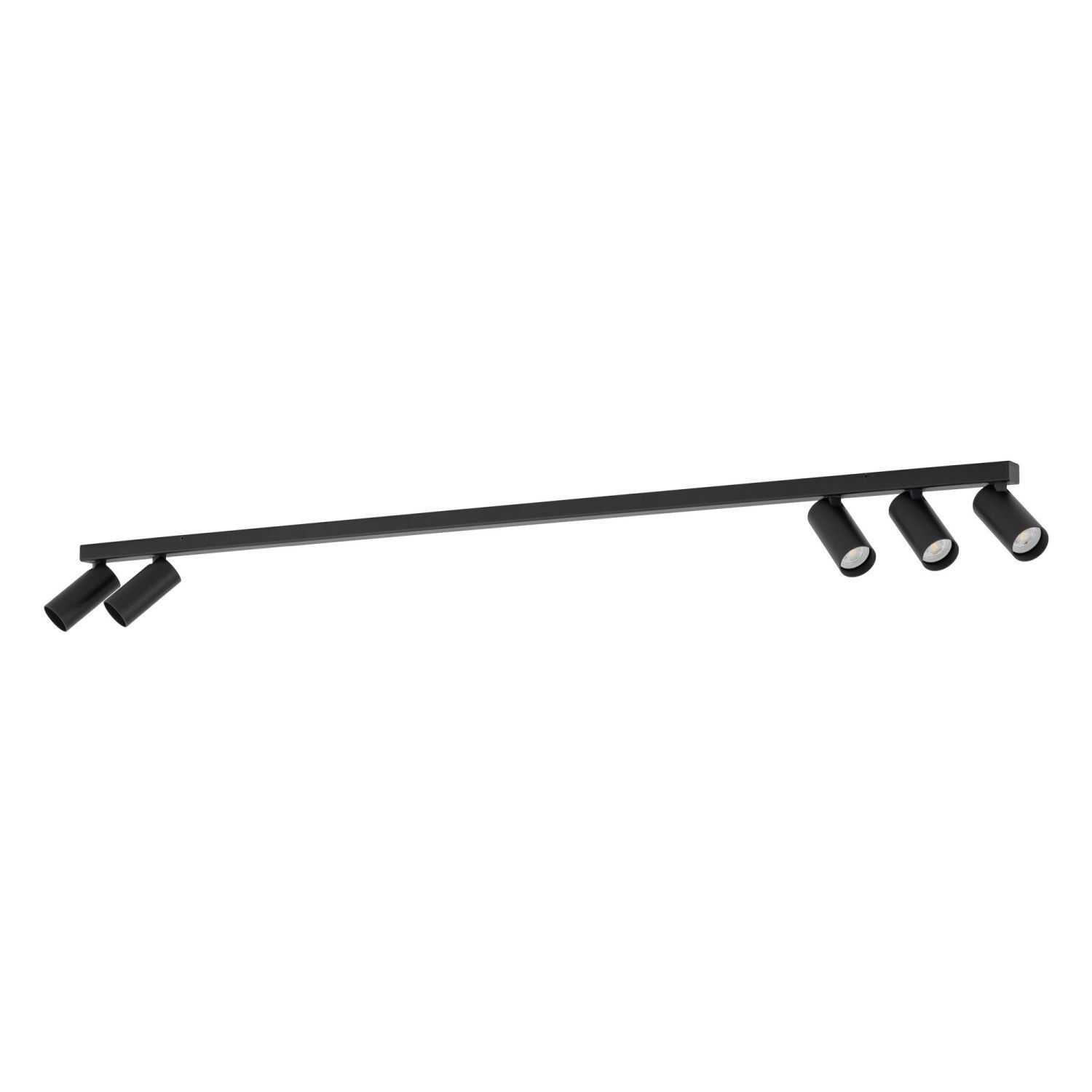 Schwenkbarer Deckenstrahler GU10 Schwarz Metall 130 cm LED, Track-Licht, Bar, Schwarz, Beleuchtung