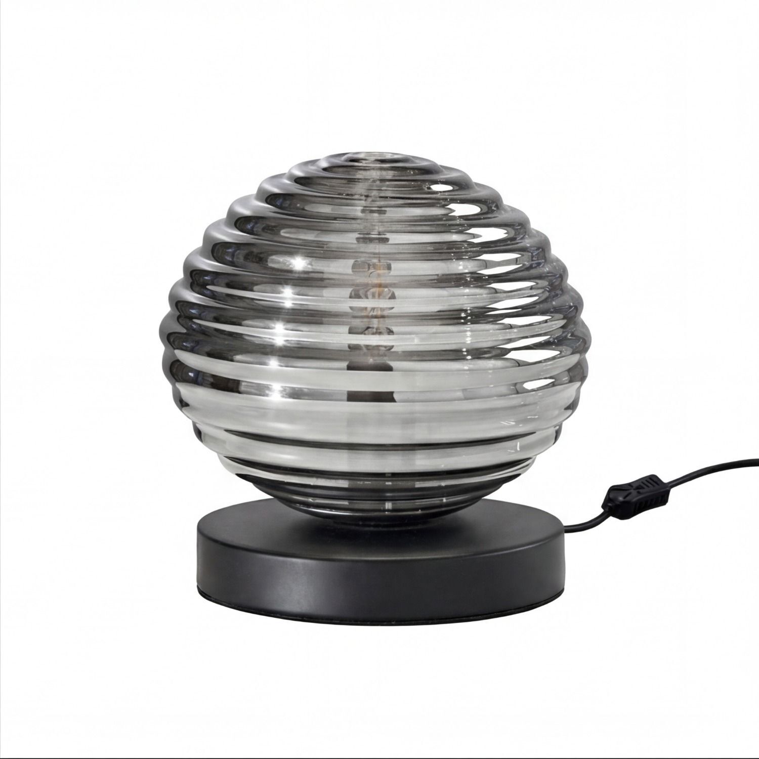Lampen, Tischlampe, Glas-Lampe, Kugel-Lampe, Schreibtischlampe