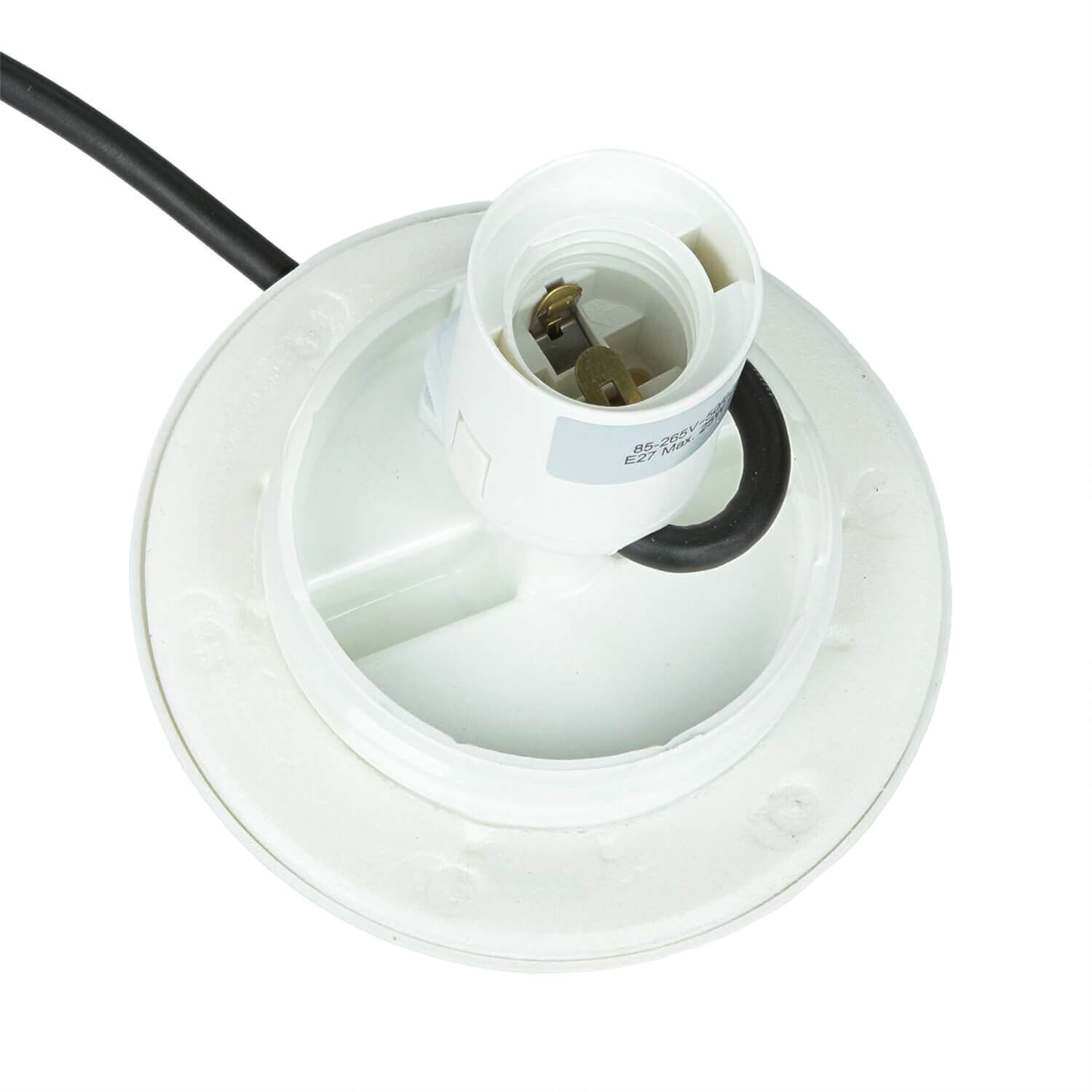 Kugelleuchte Stecker Kabel Ø 60 cm IP65 E27 LED 2700K Garten Band