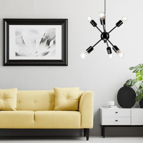 Lampe, Wohnzimmer, Couch, Pflanze, Gemälde