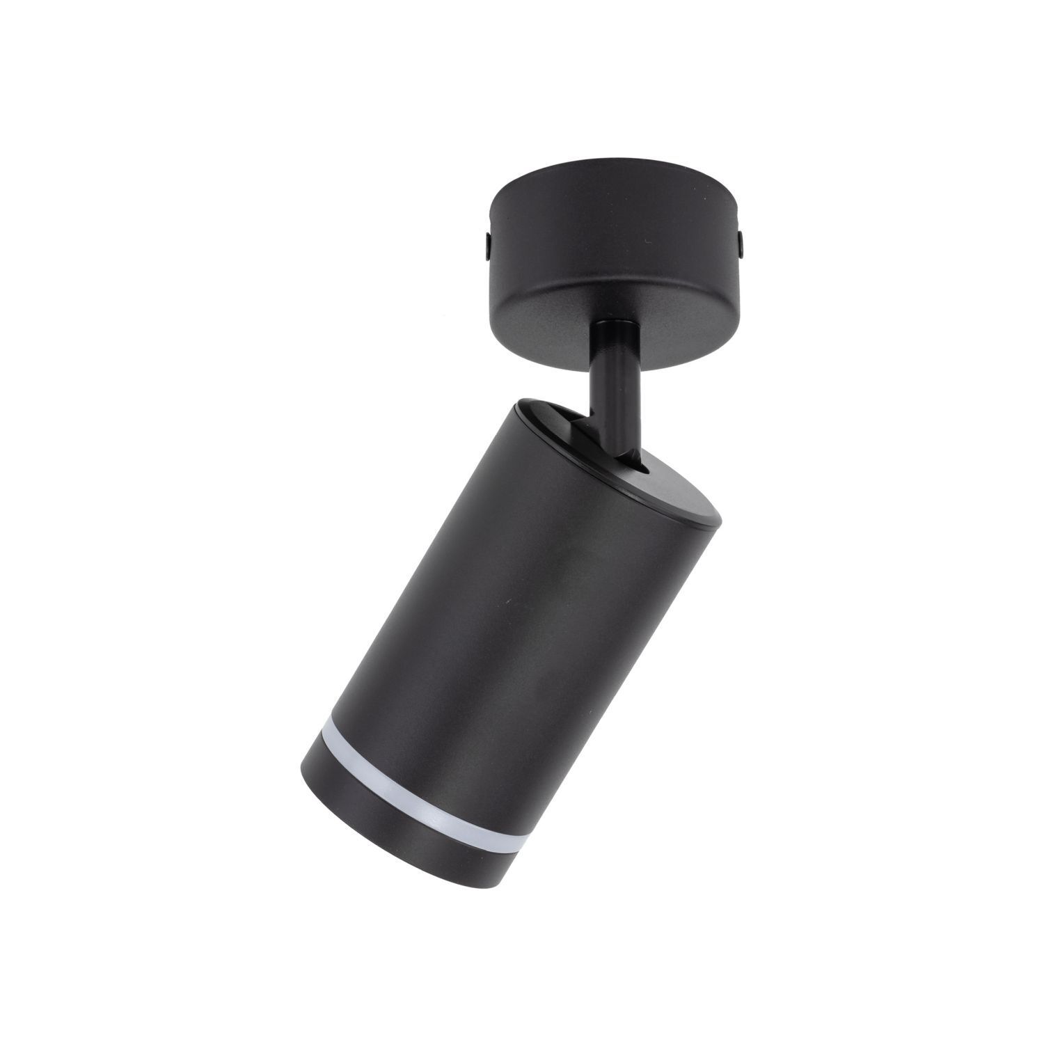 Plafonnier métal GU10 Ø 5,5 cm H : 13,5 cm orientable